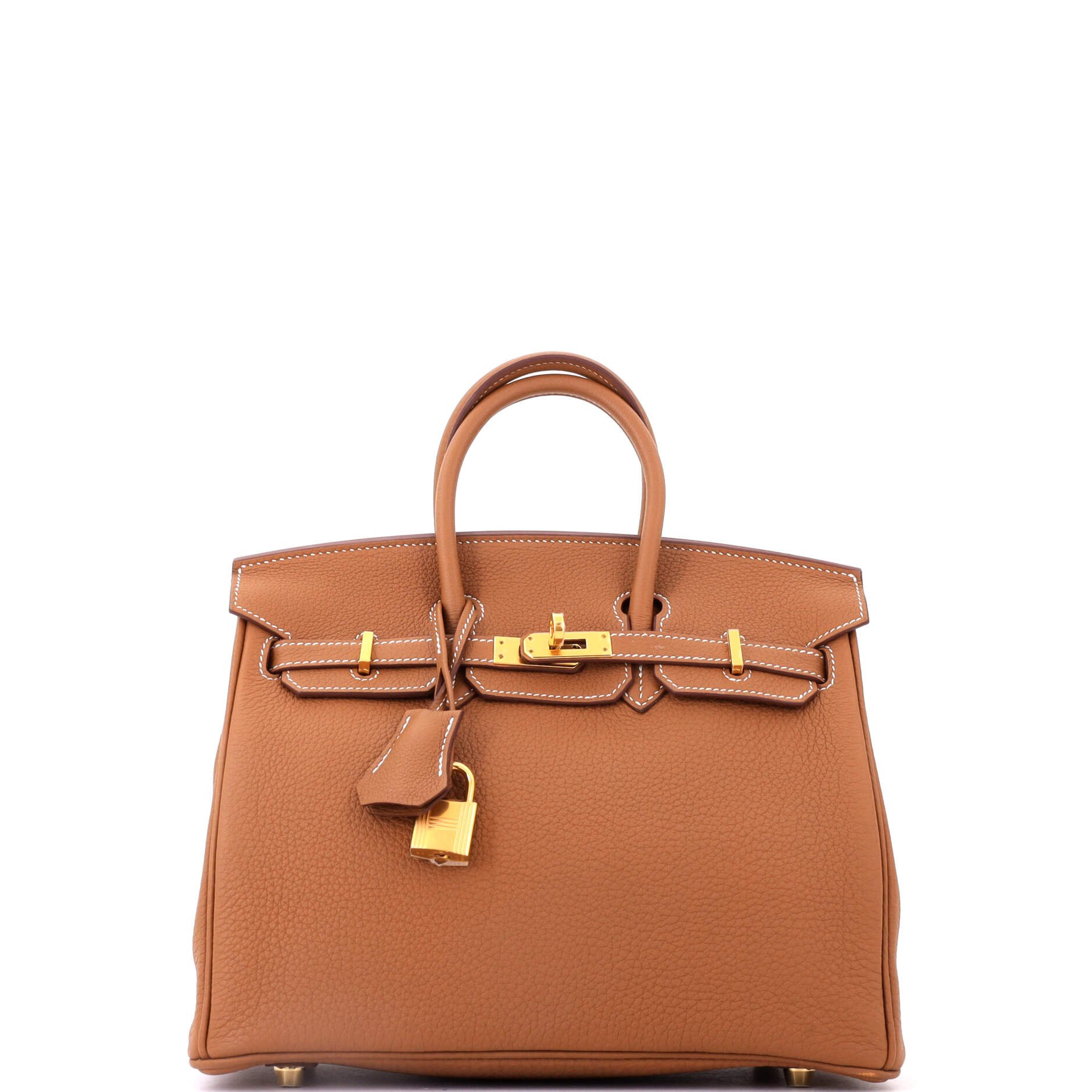Birkin Handbag Gold Togo with Gold Hardware 25