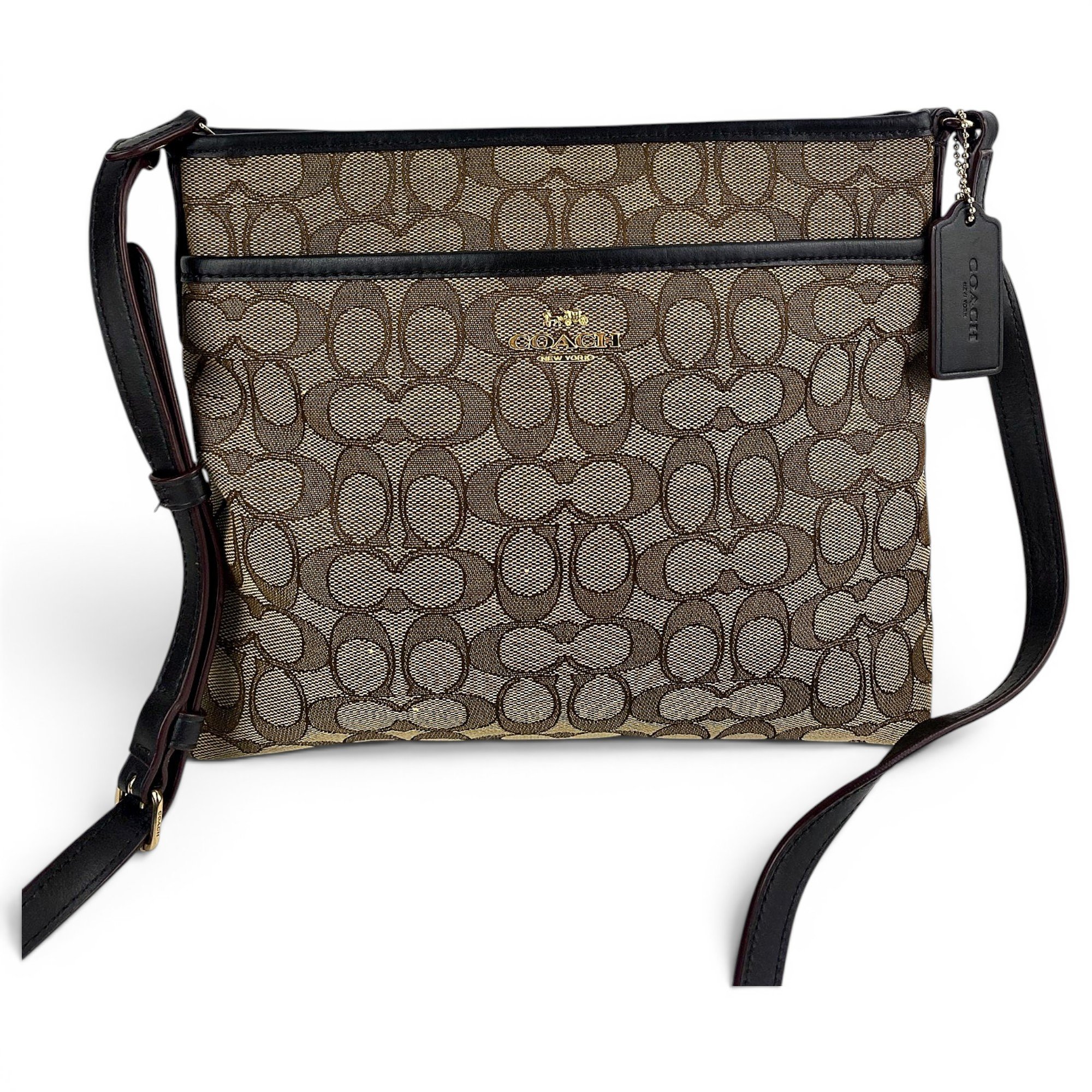 Leather crossbody bag