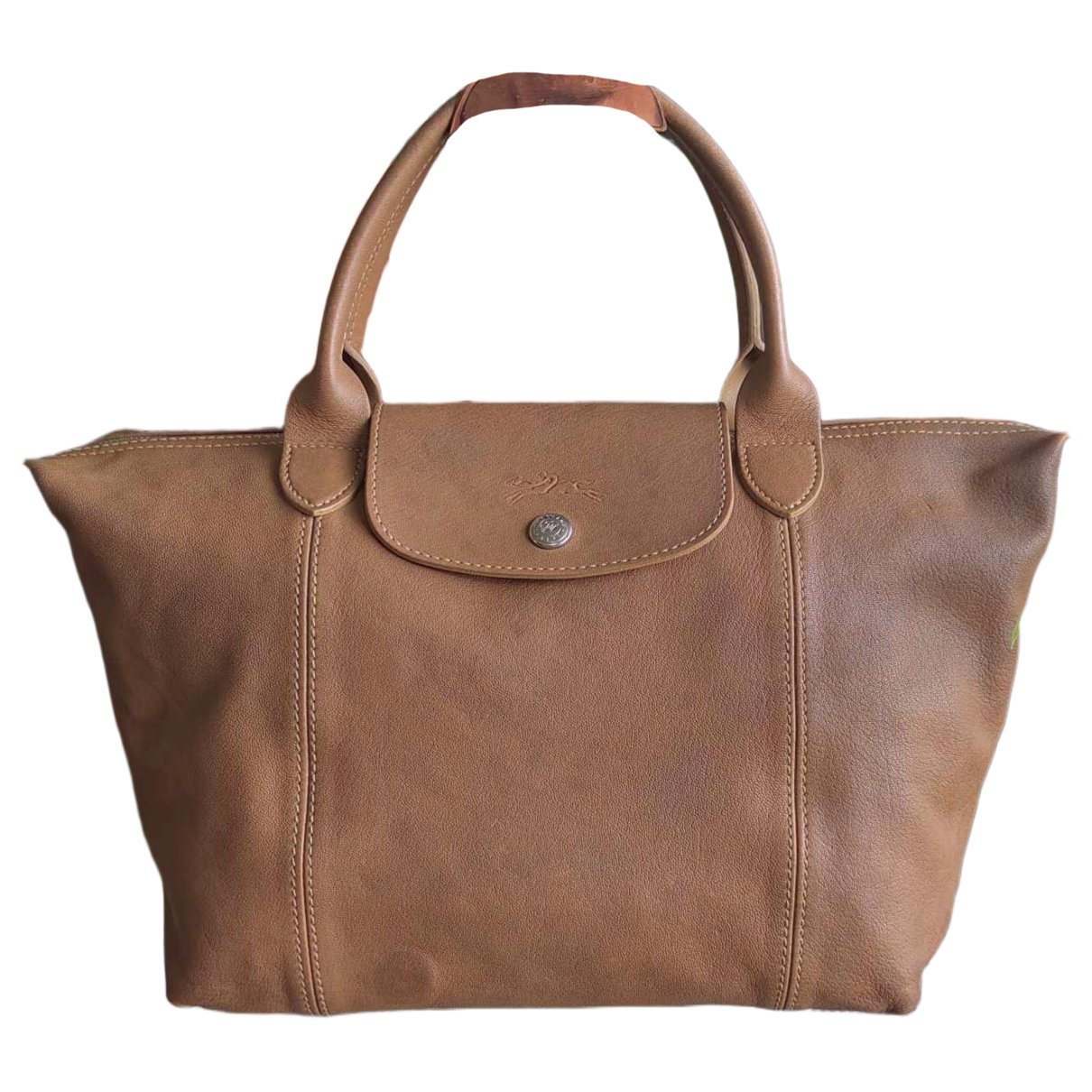 Pliage leather handbag