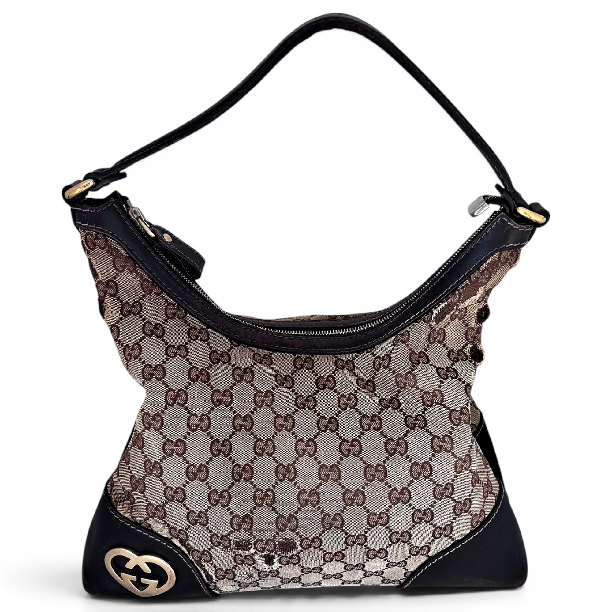 Leather handbag