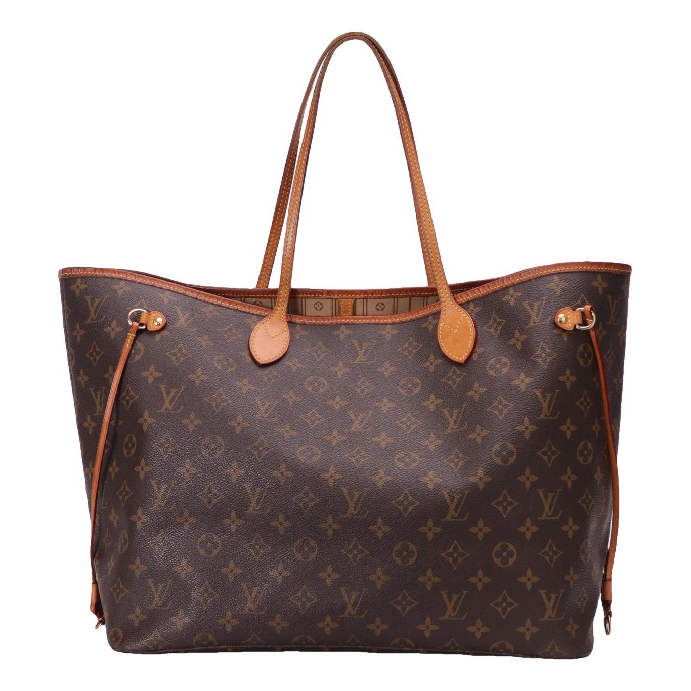 Neverfull patent leather handbag