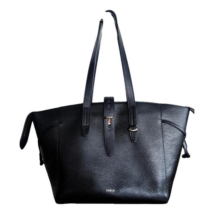 Leather tote