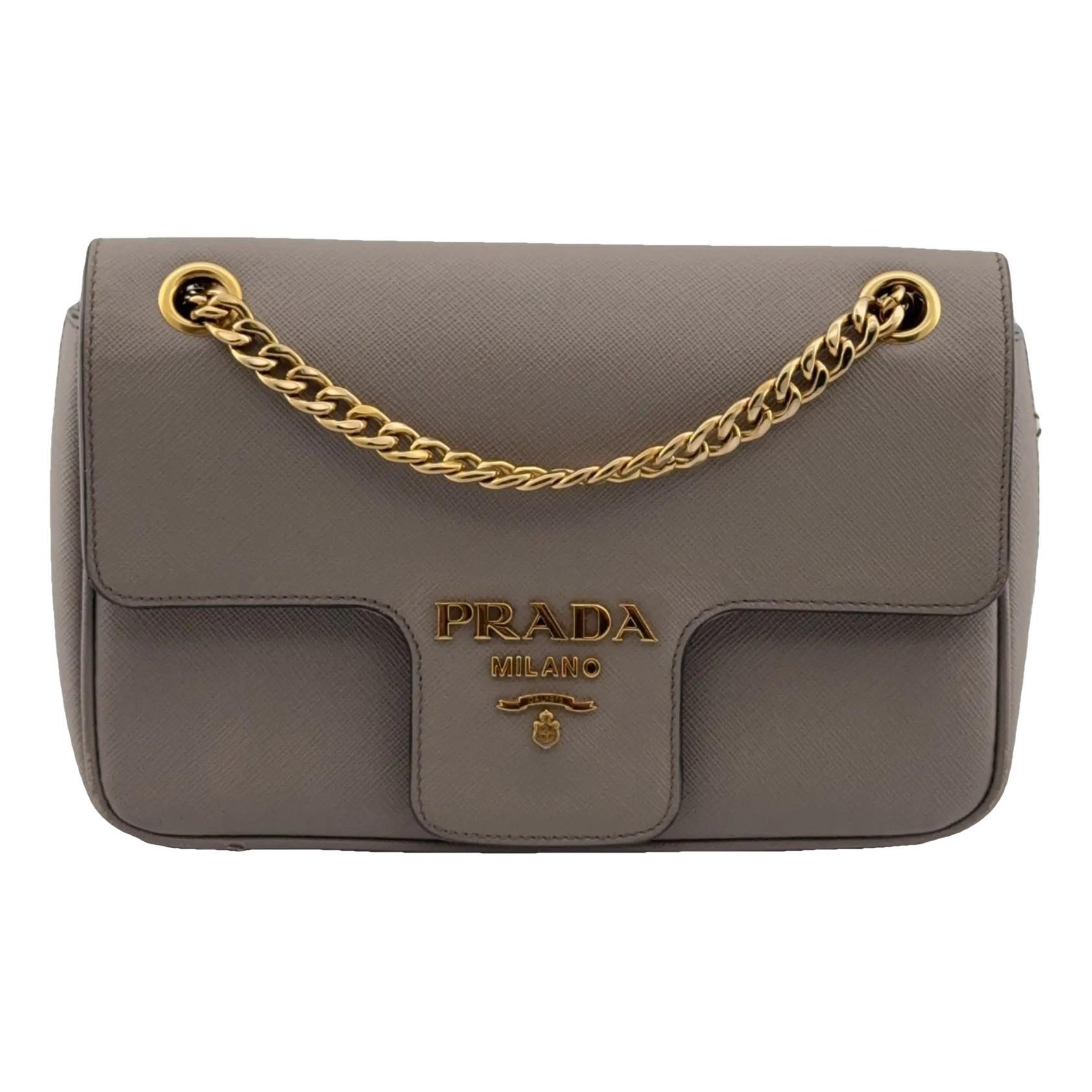 Leather crossbody bag