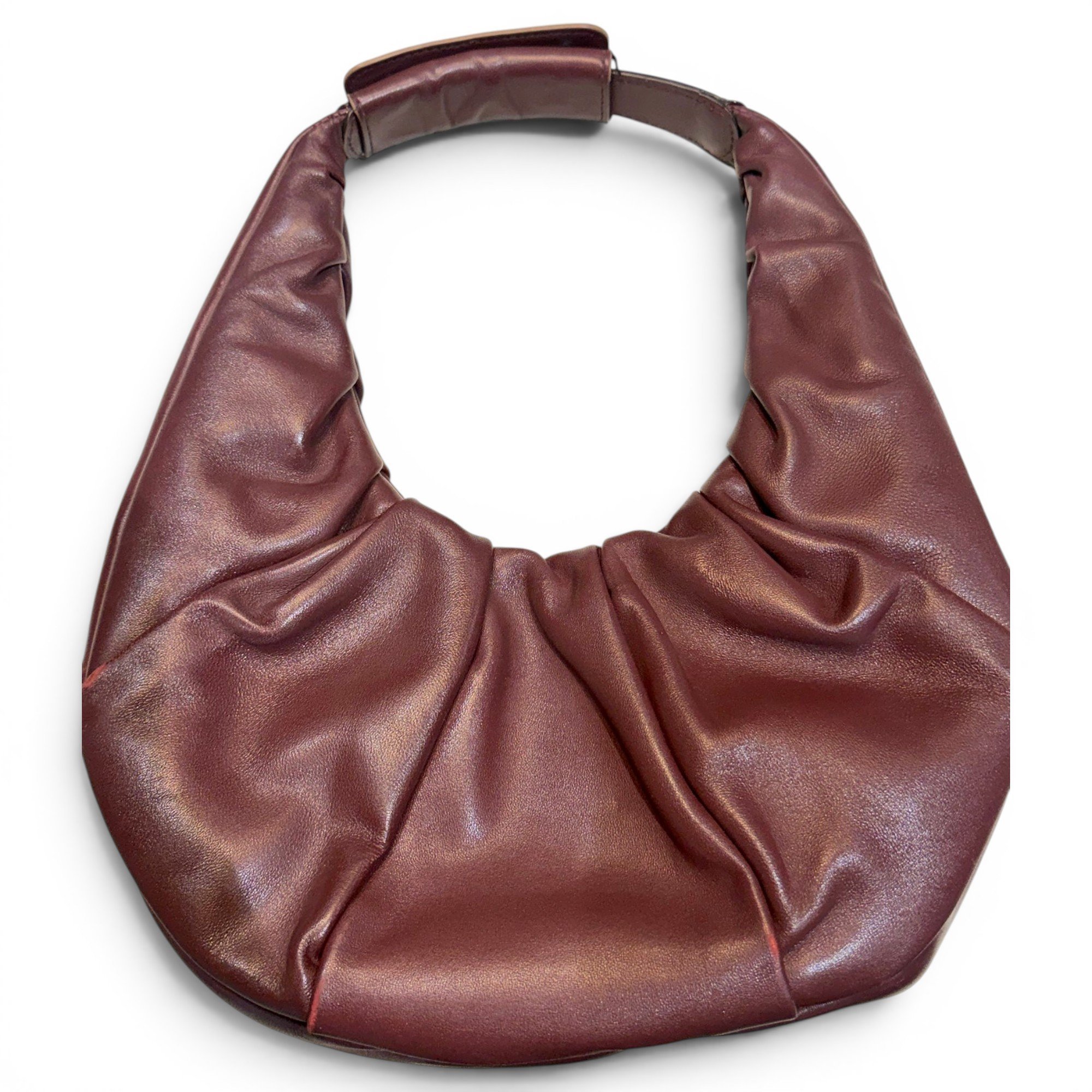 Moon leather handbag