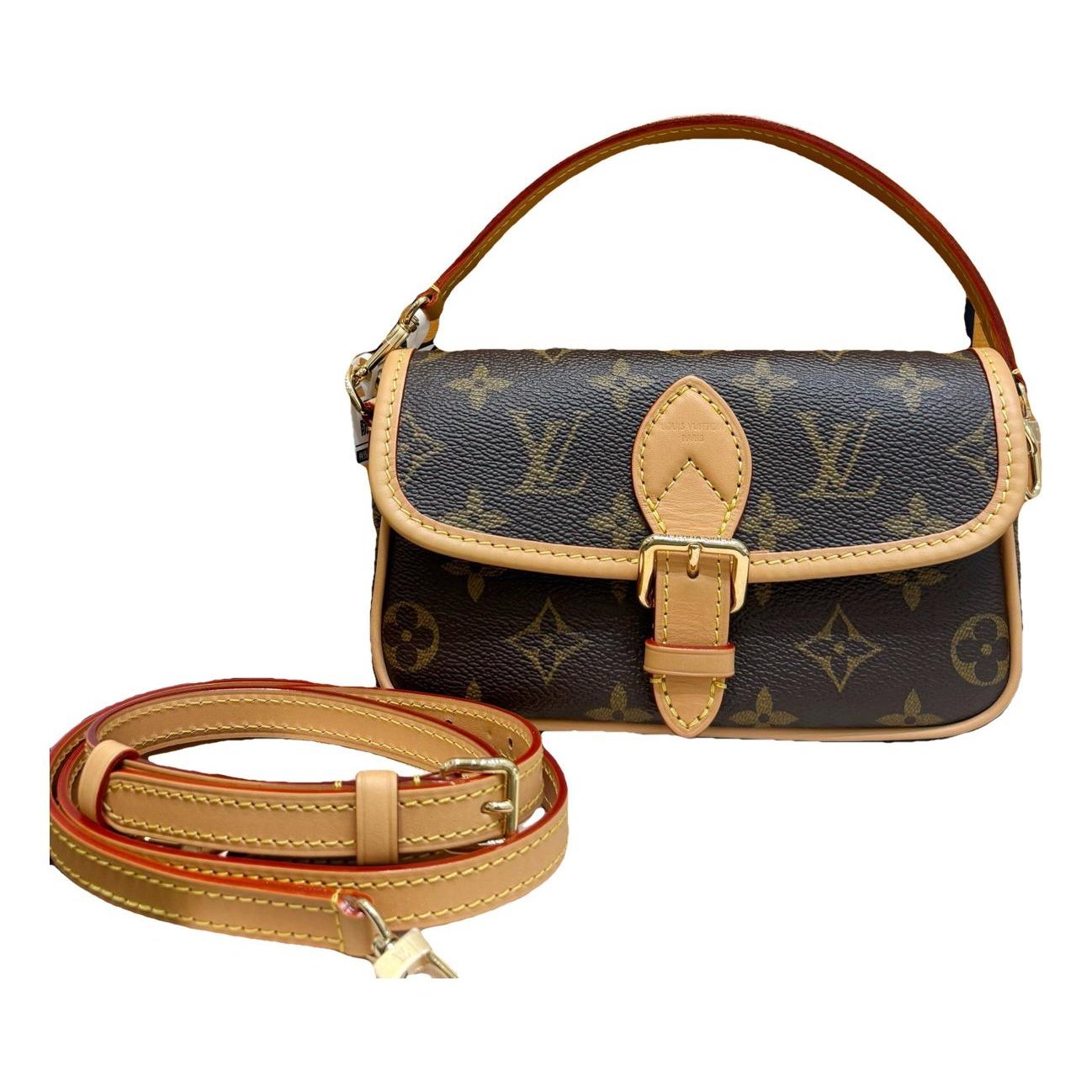 Diane leather crossbody bag