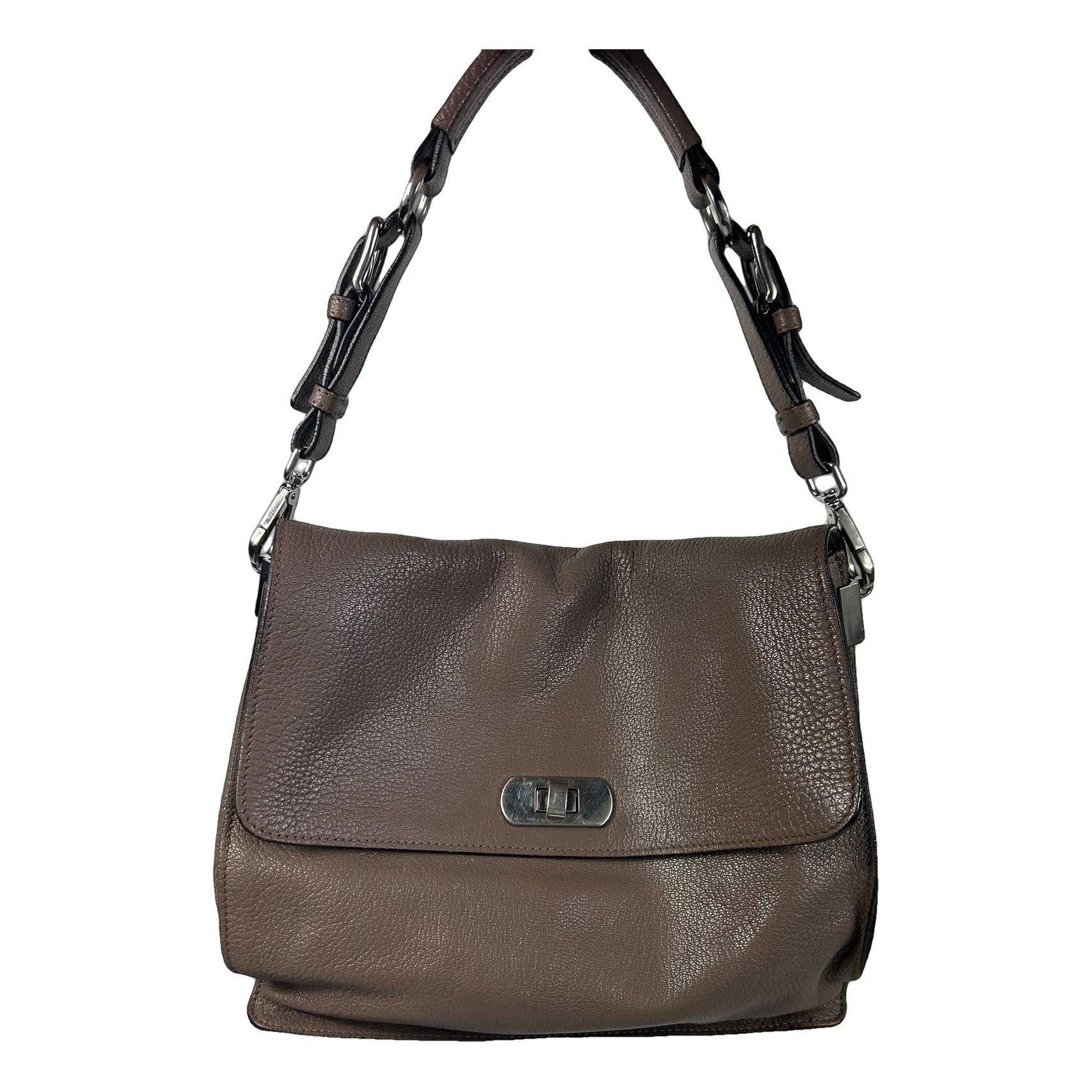 Leather handbag