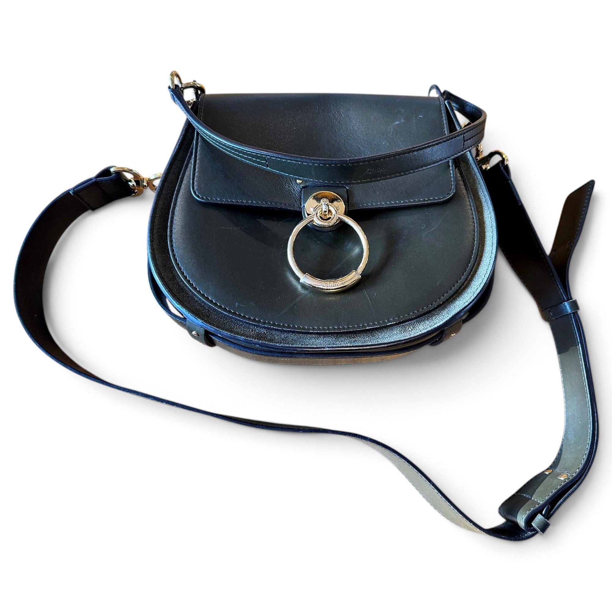 Tess leather handbag