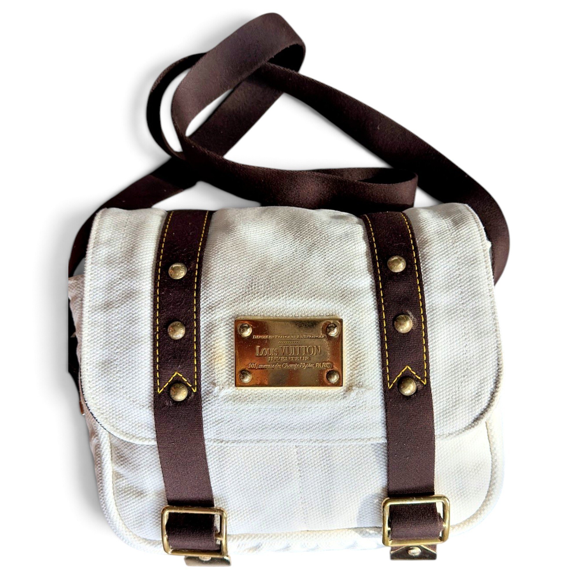 Antigua cloth crossbody bag