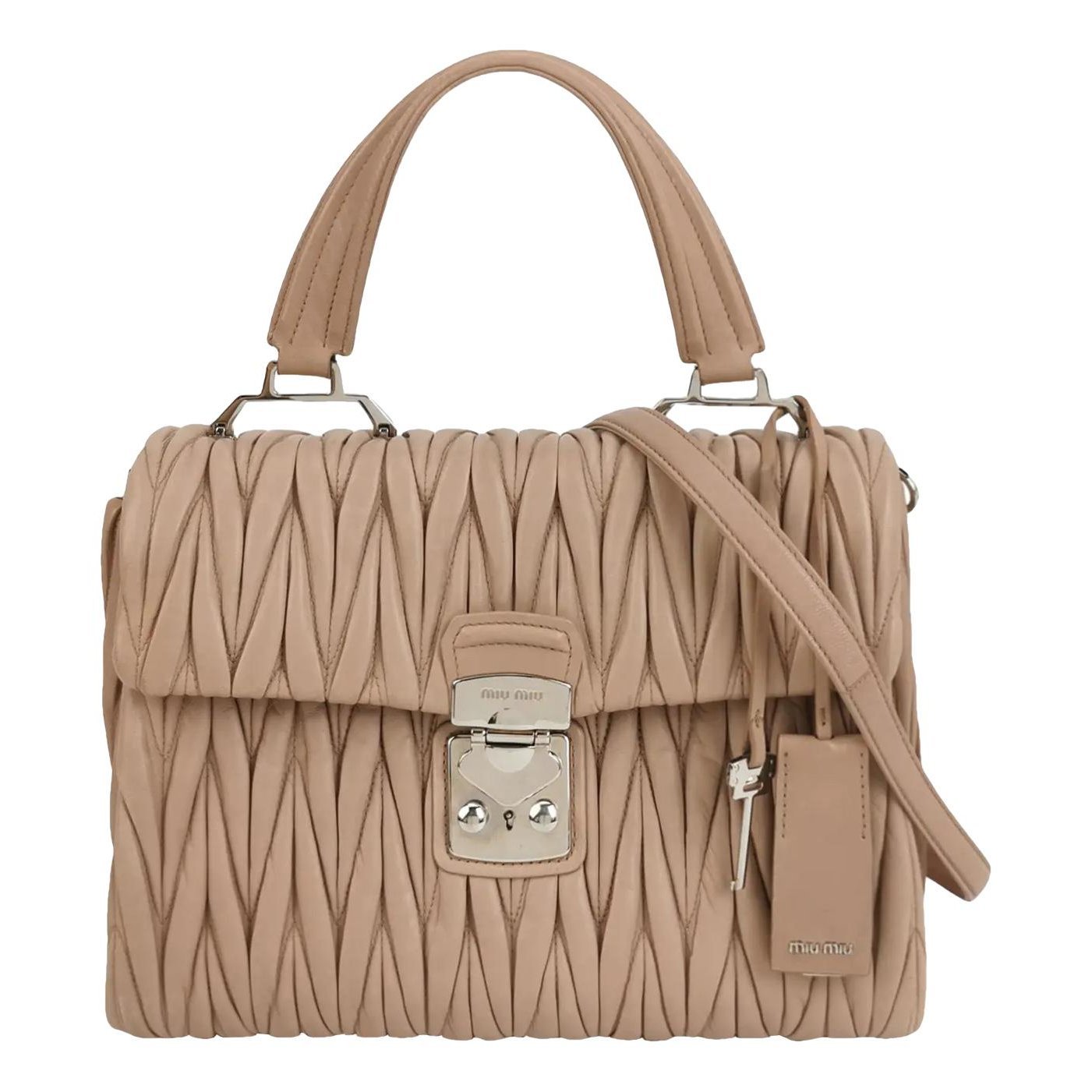 Leather crossbody bag