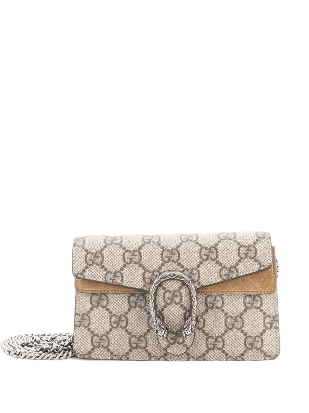 Dionysus Bag GG Coated Canvas Super Mini crossbody bag