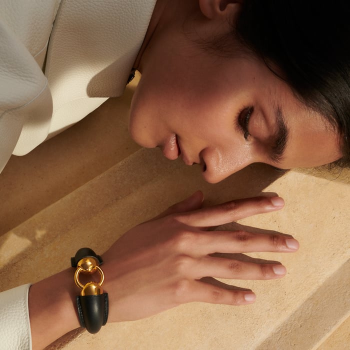 Noir Epure Equestre Bracelet