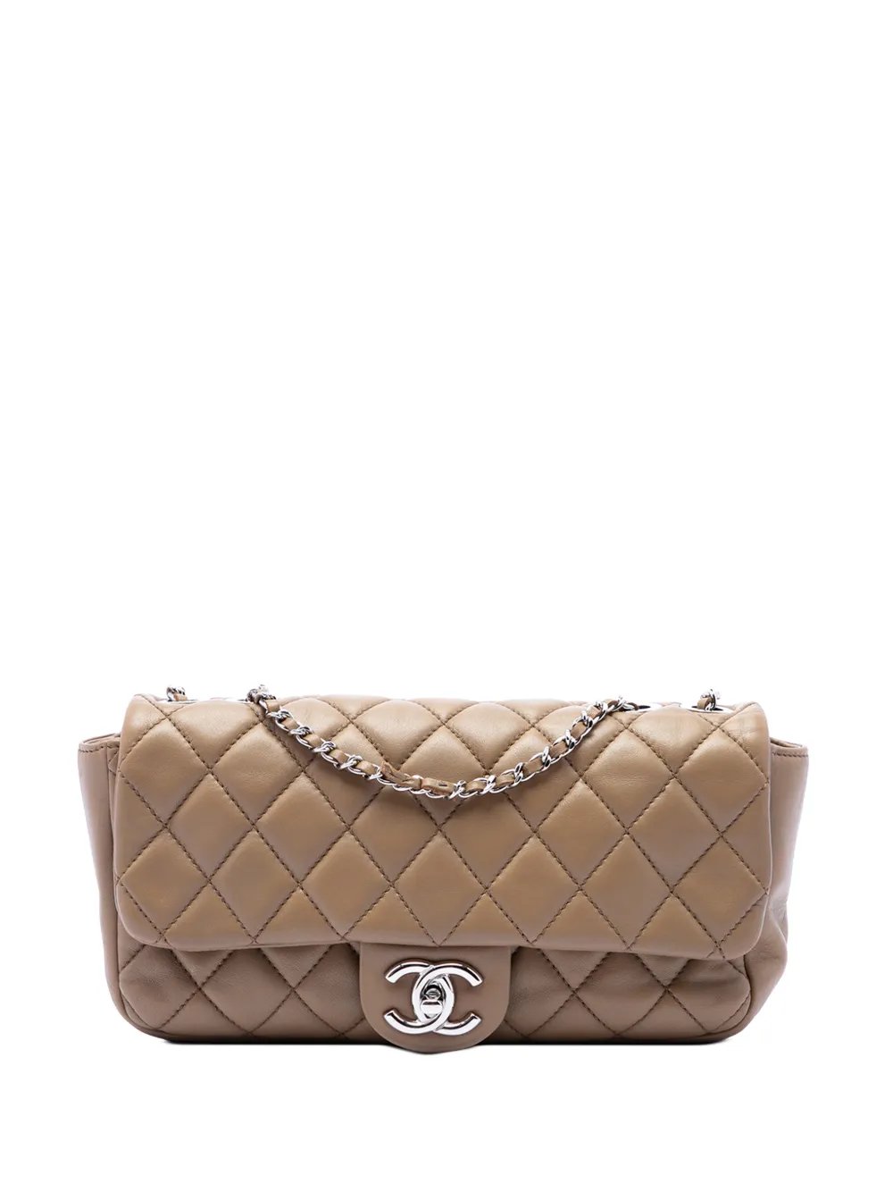2009-2010 Medium Quilted Lambskin Coco Rain Flap shoulder bag