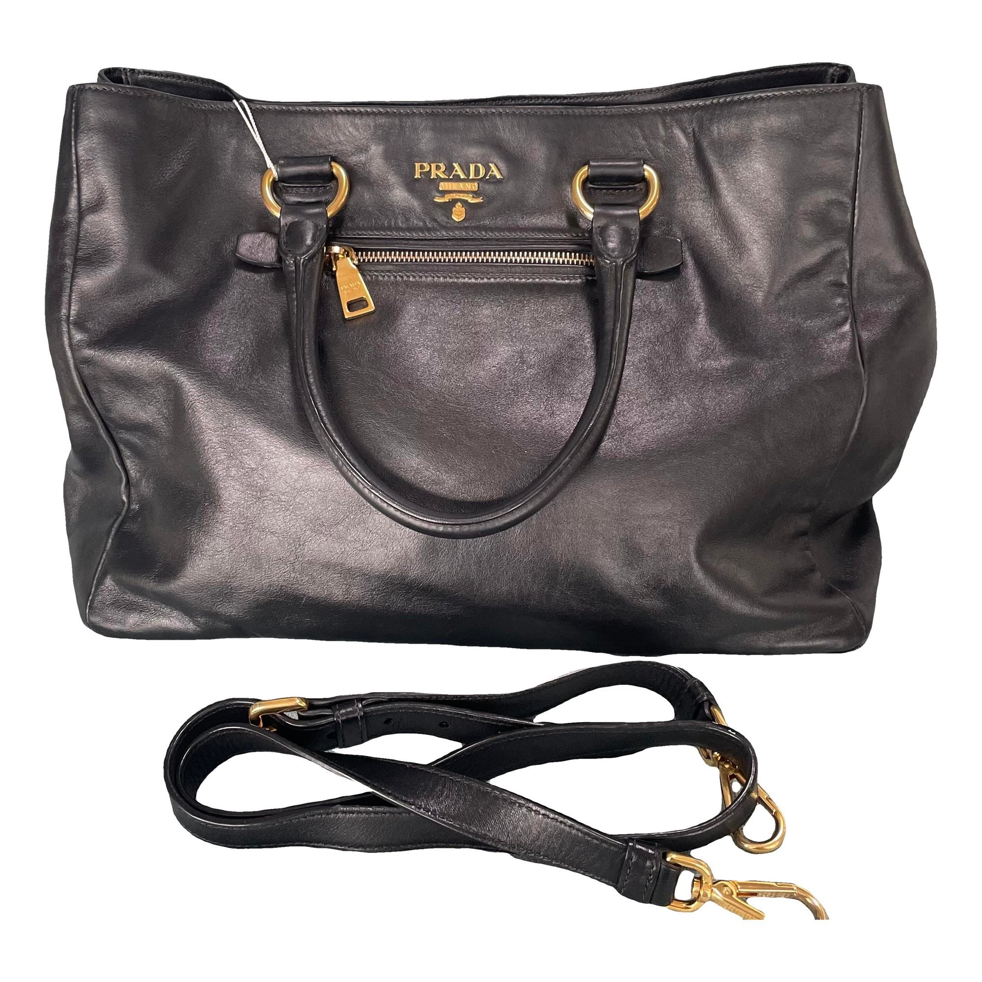 Leather handbag