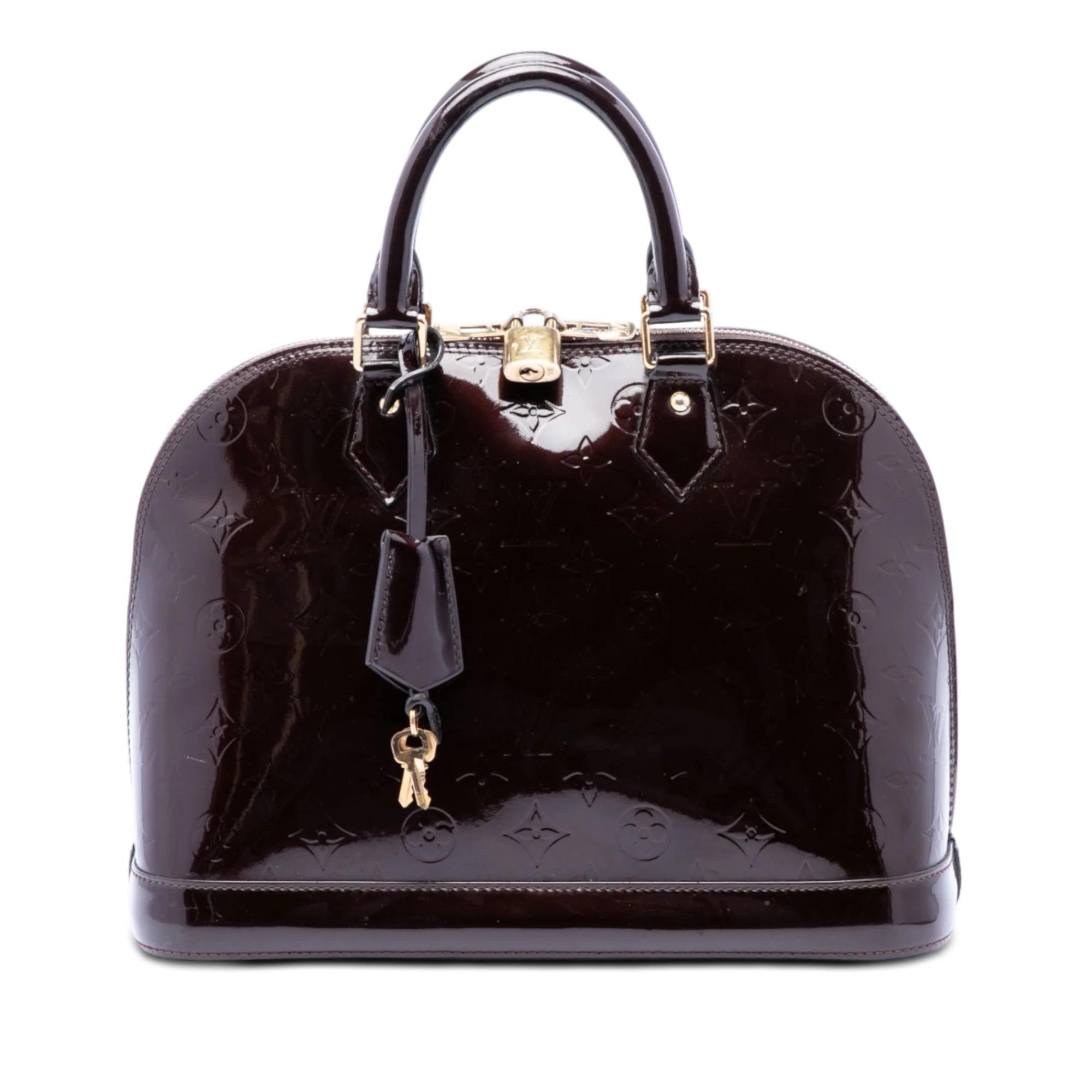 Alma leather handbag