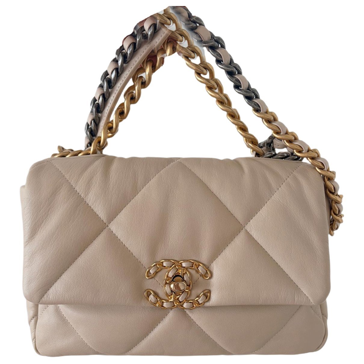 Chanel 19 leather handbag