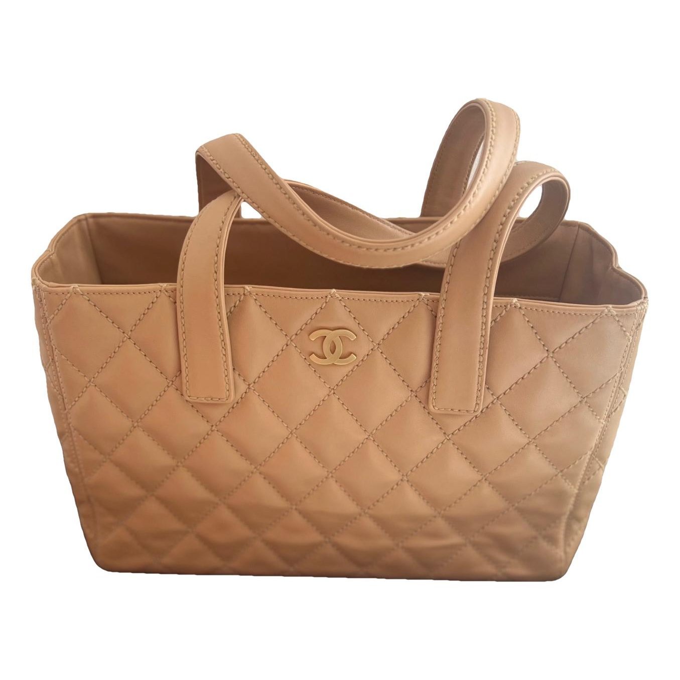 Leather tote