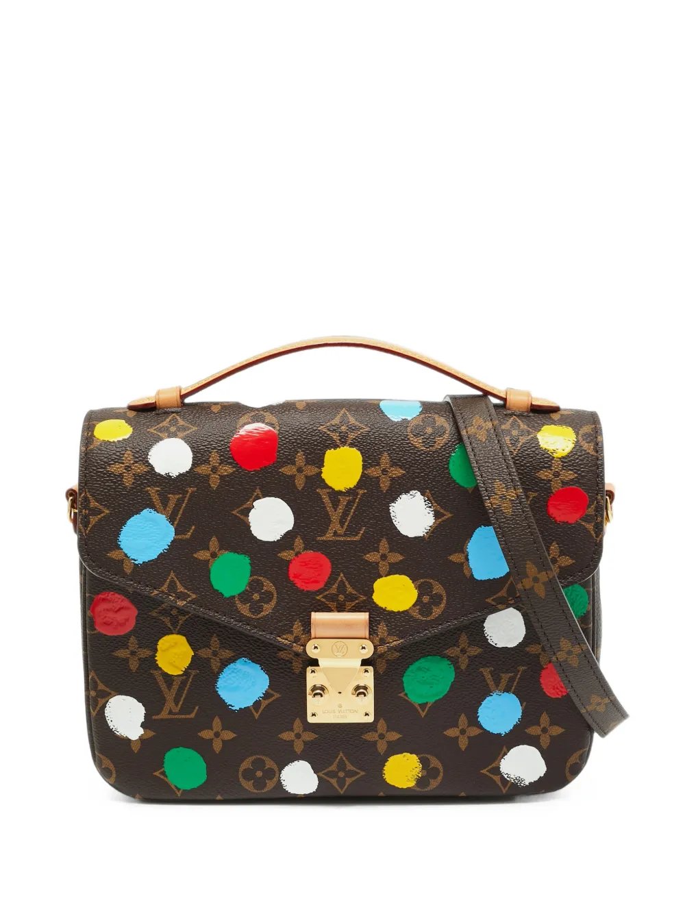 x Yayoi Kusama Pochette Métis painted dots shoulder bag