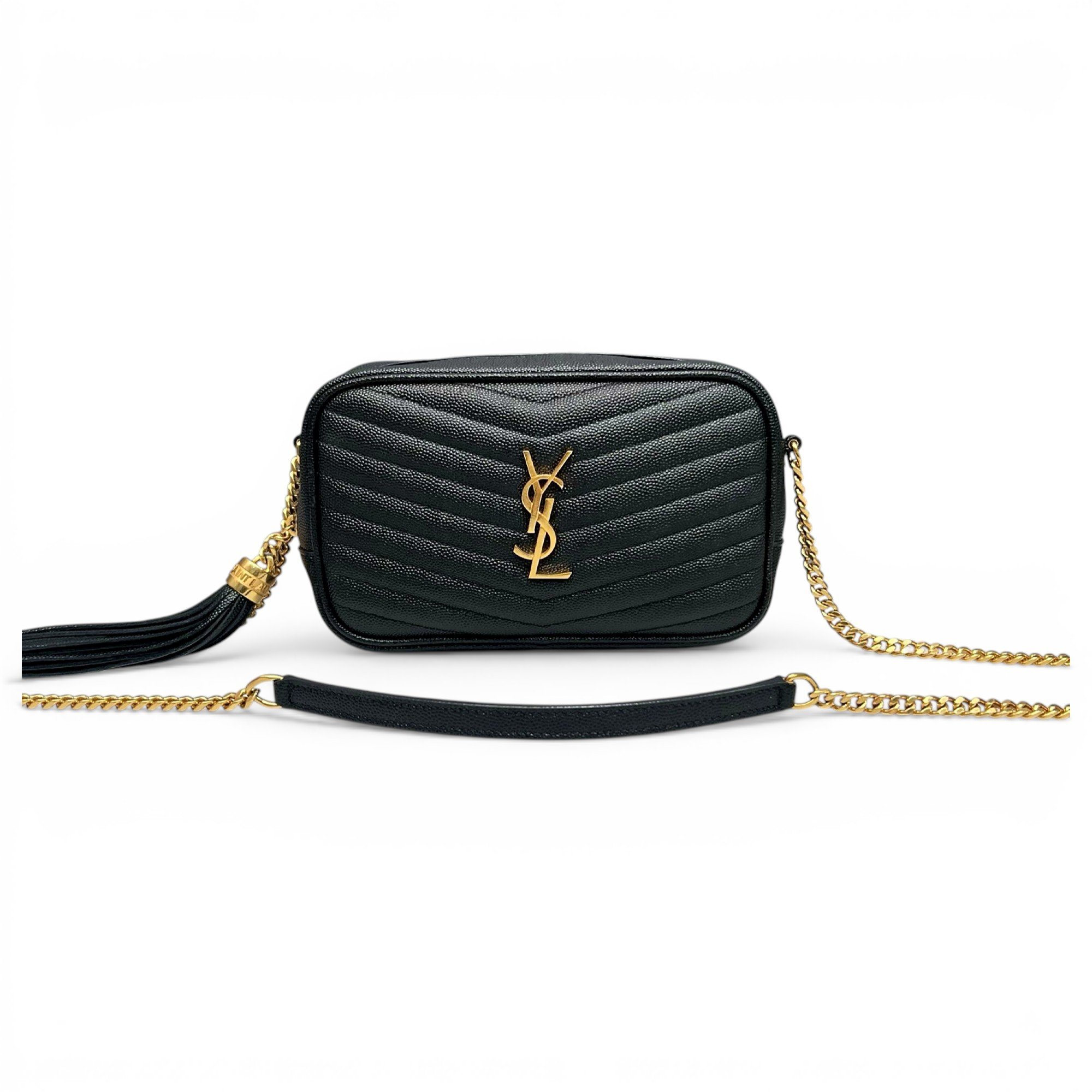 Lou leather crossbody bag