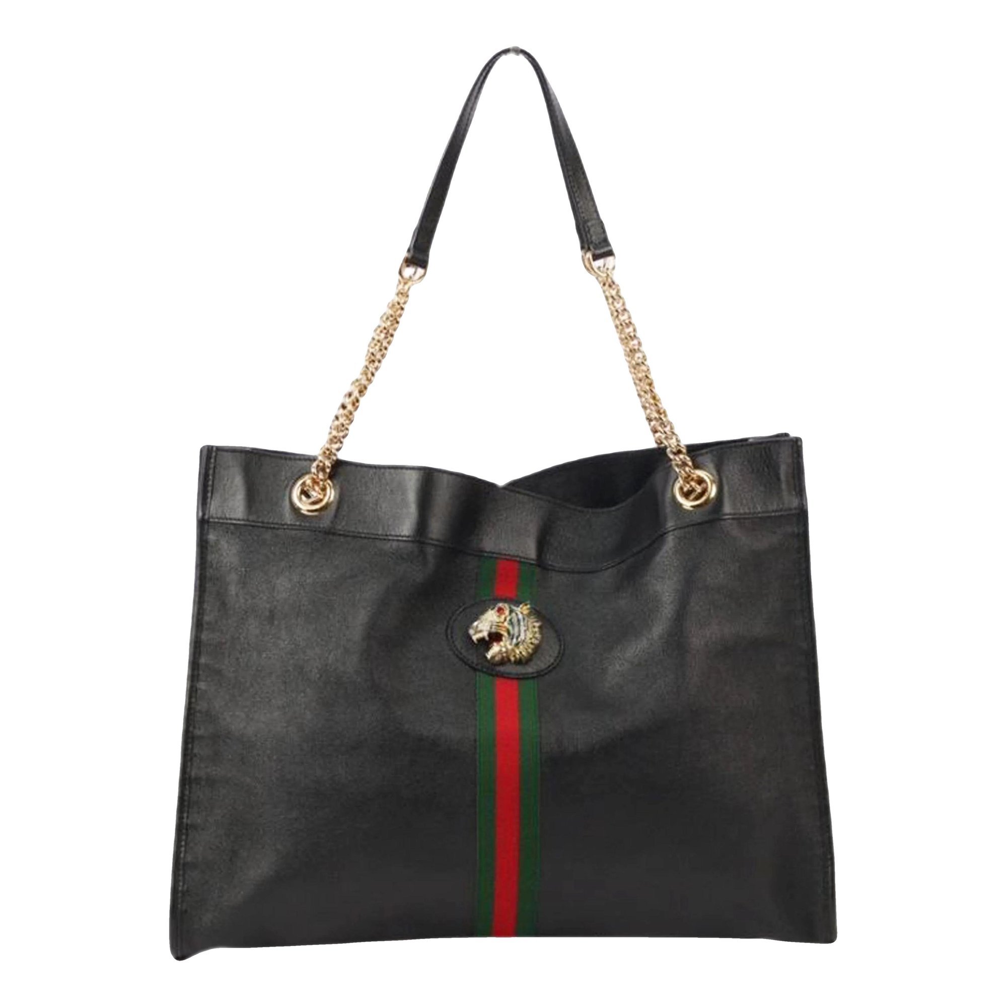 Rajah leather tote