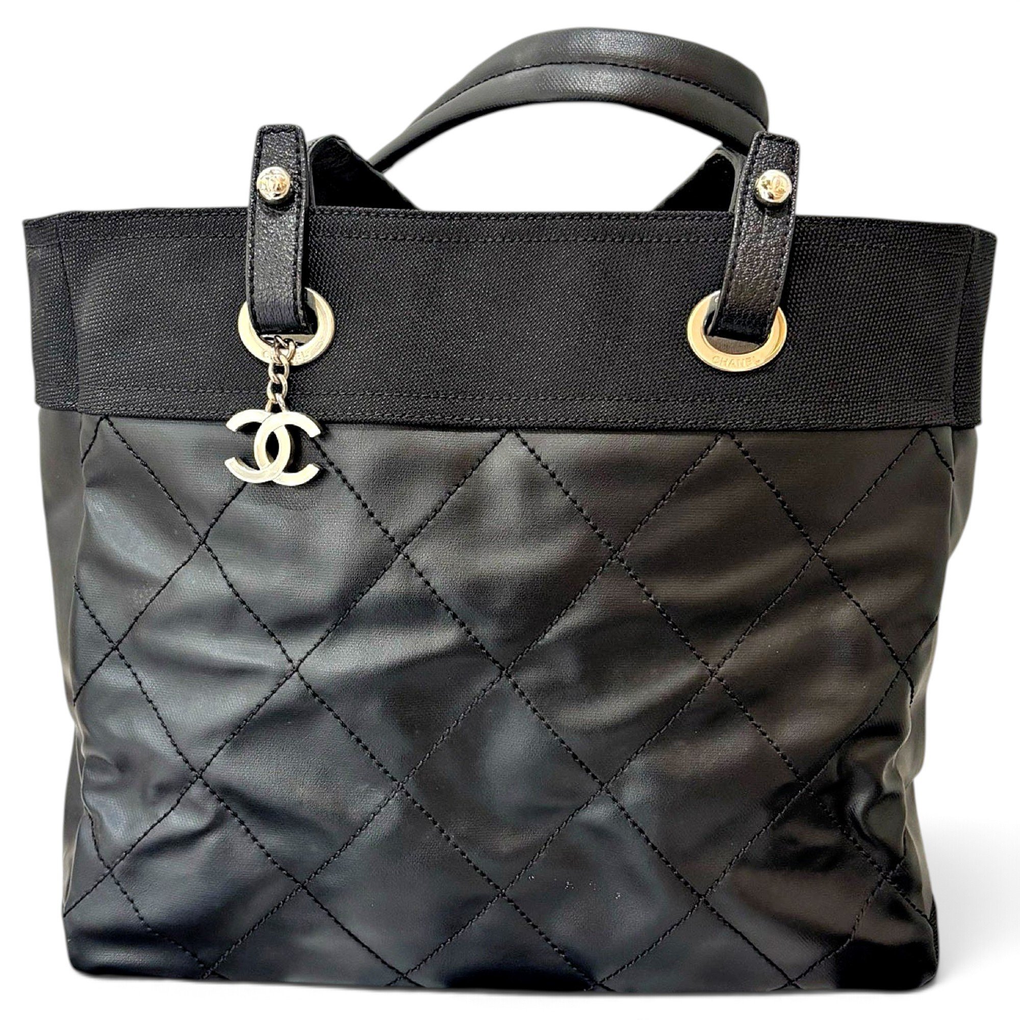 Paris-Biarritz leather tote