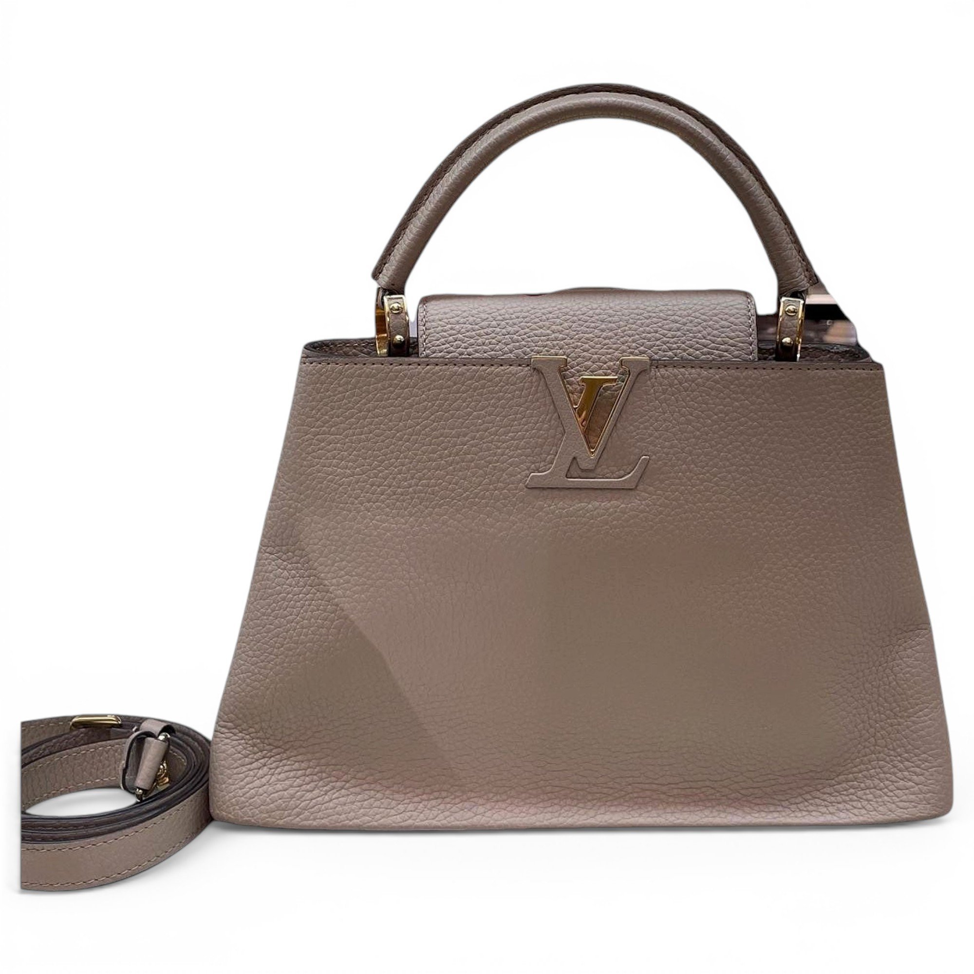 Capucines leather handbag