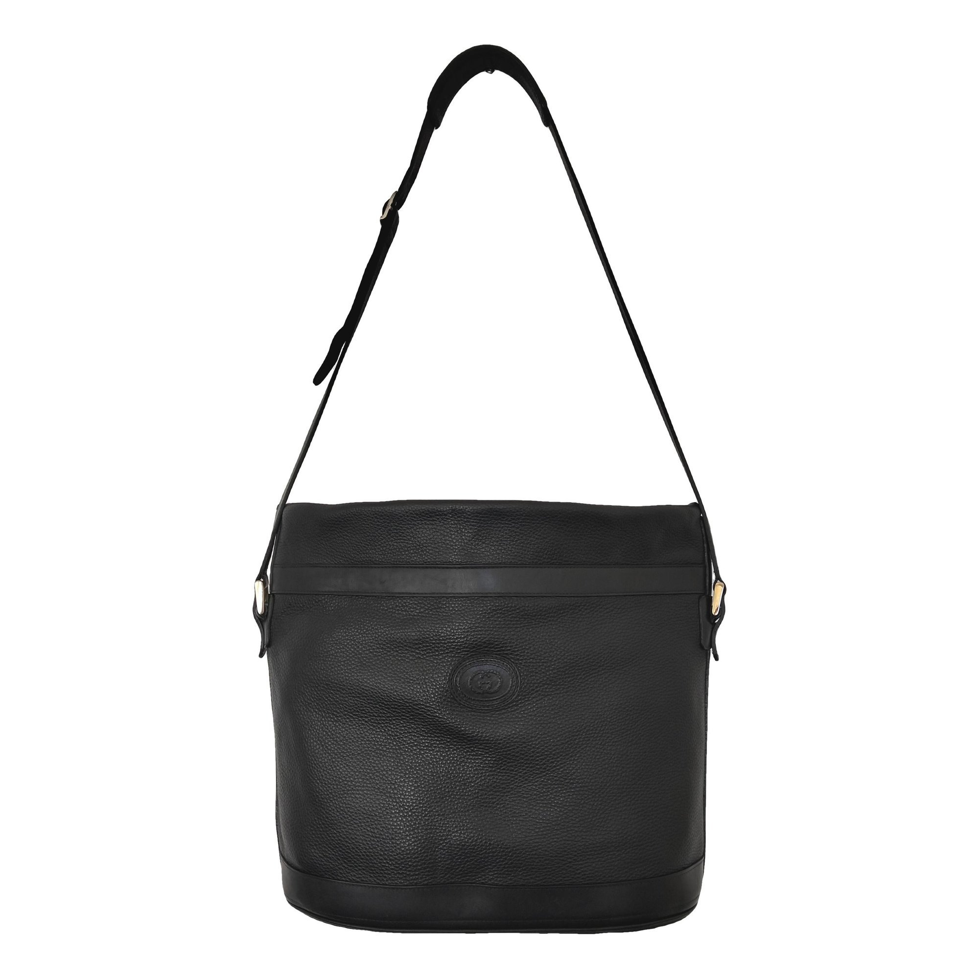 Punch leather handbag