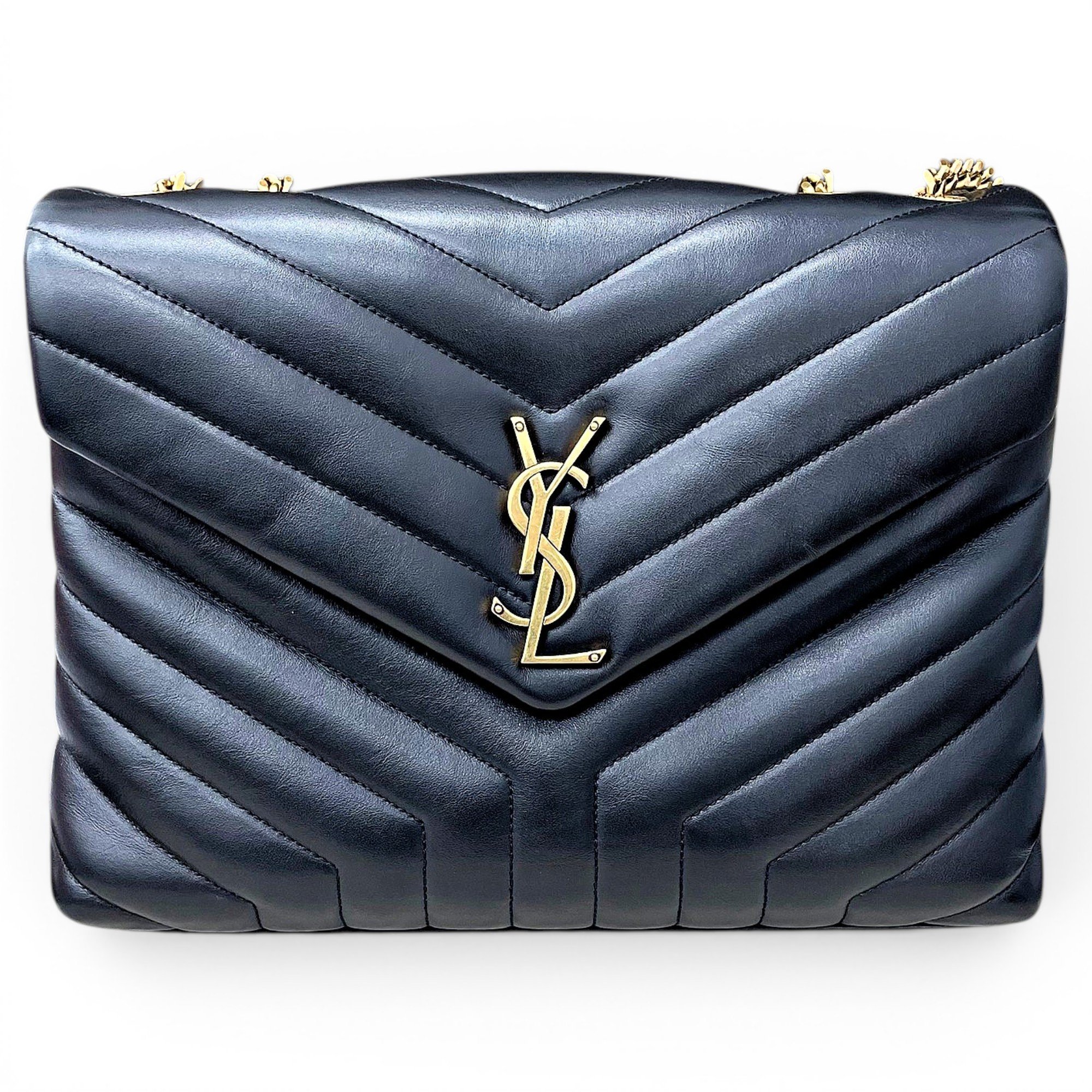 Loulou leather handbag