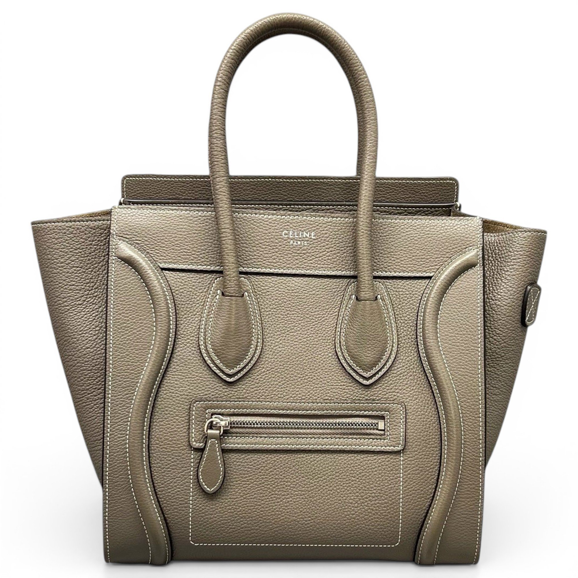Luggage leather handbag