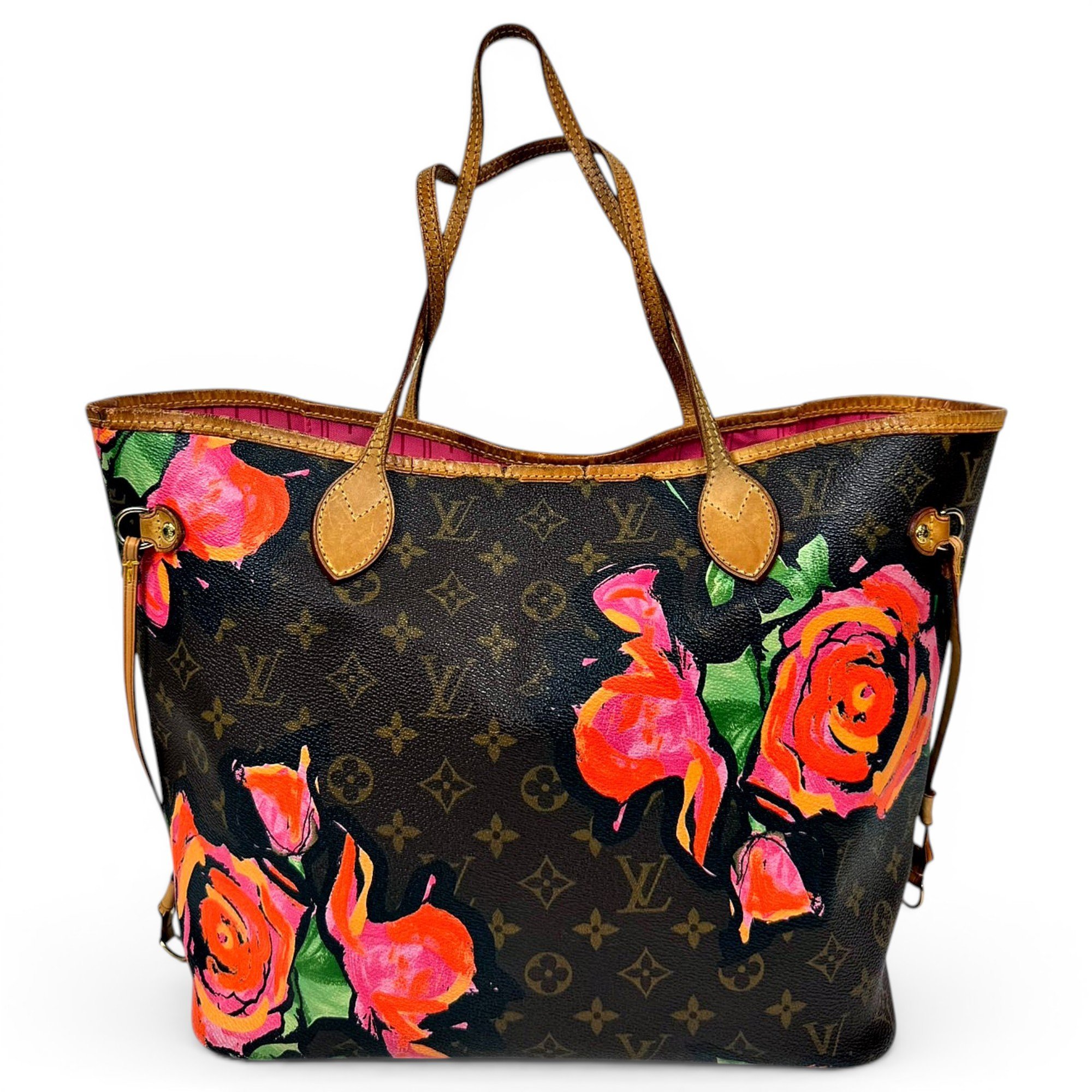 Neverfull leather tote
