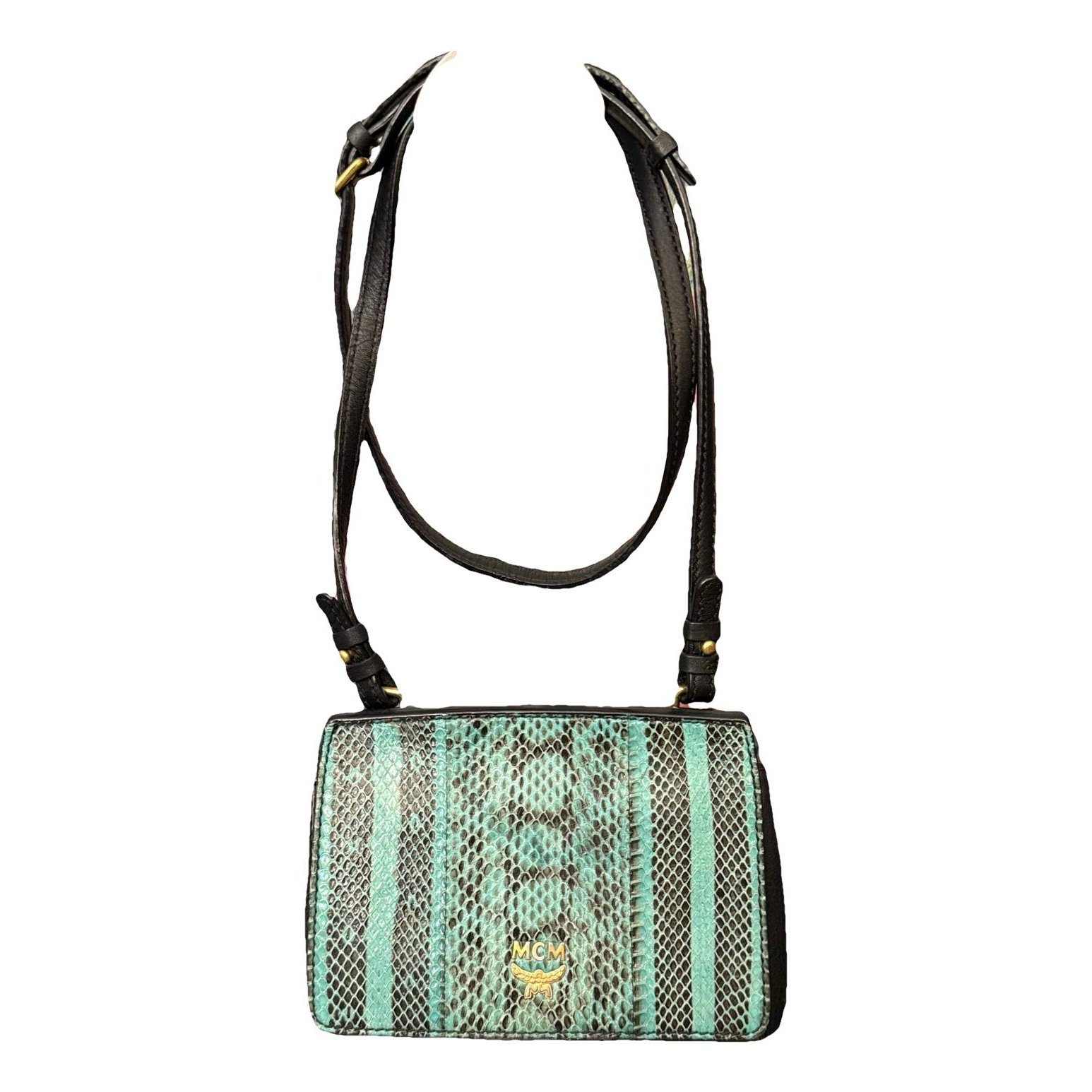 MCM Leather crossbody bag