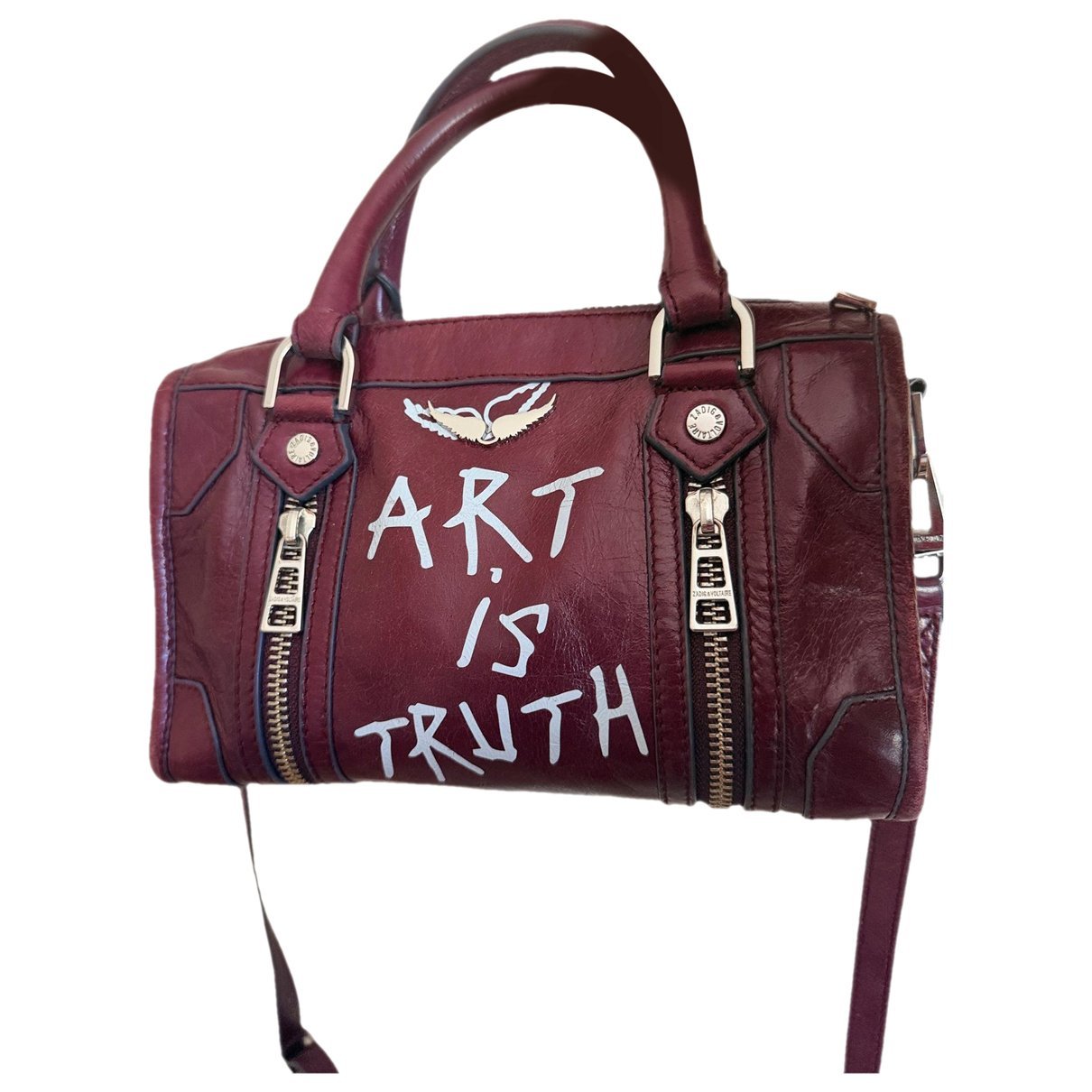 Sunny patent leather handbag