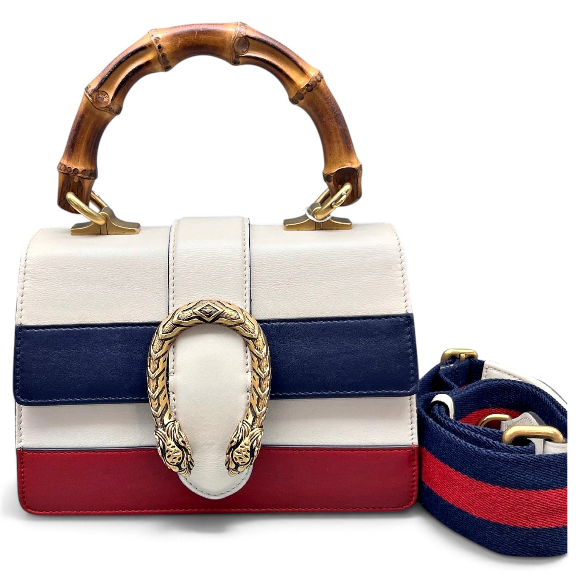 Dionysus Bamboo leather handbag