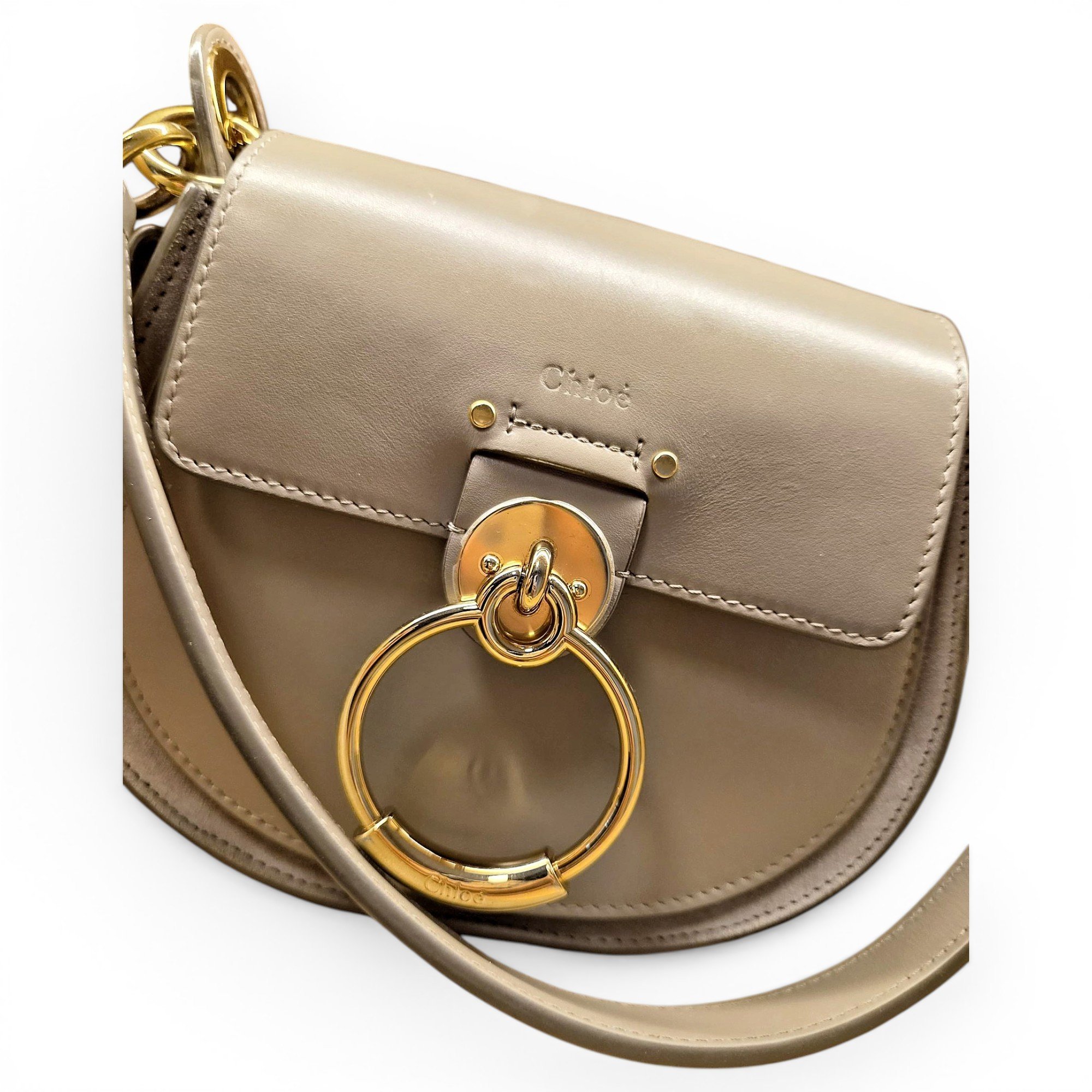 Tess leather handbag