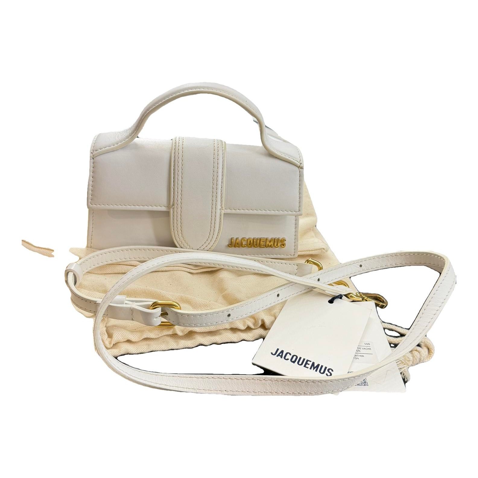 Le Bambino leather crossbody bag