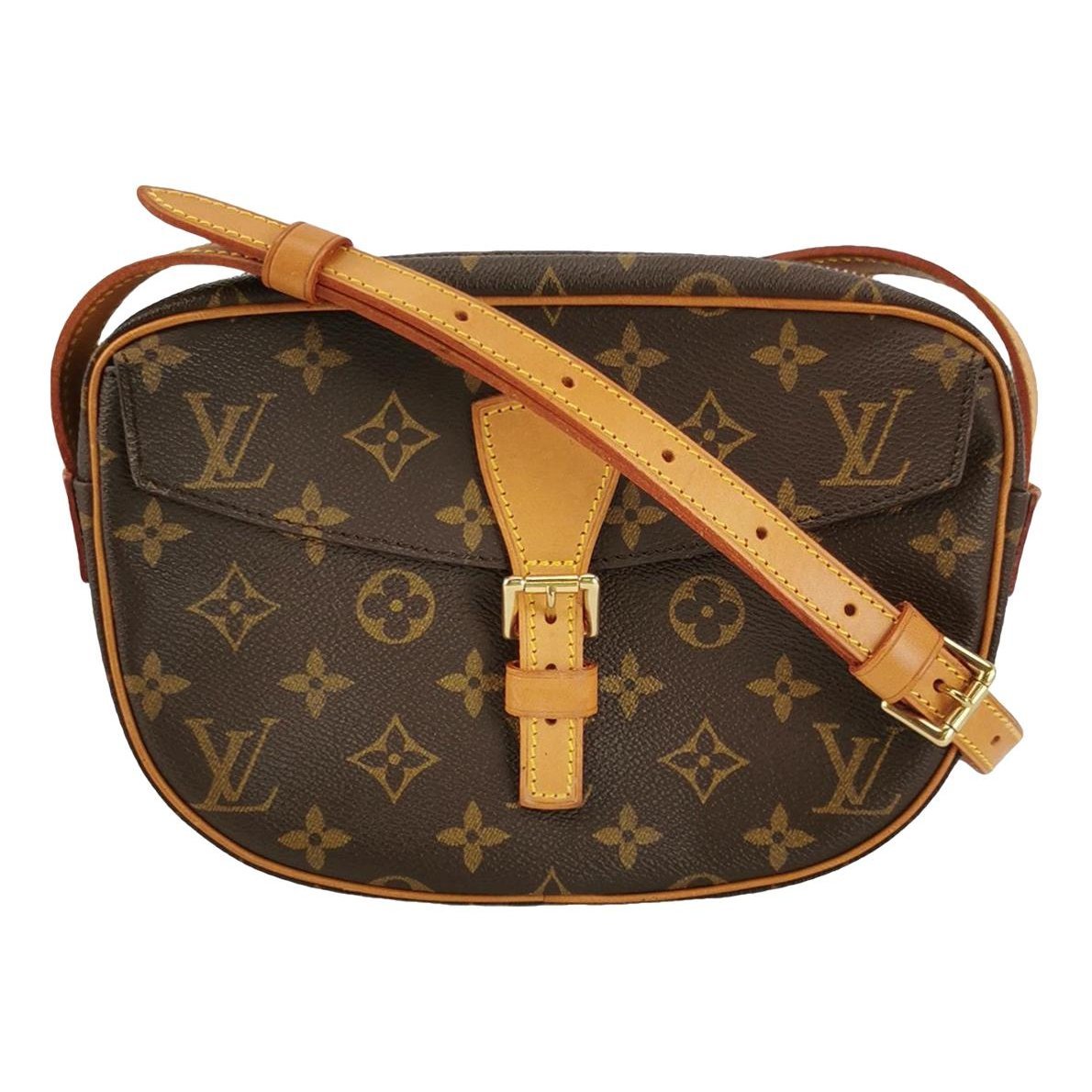 Jeune fille leather crossbody bag