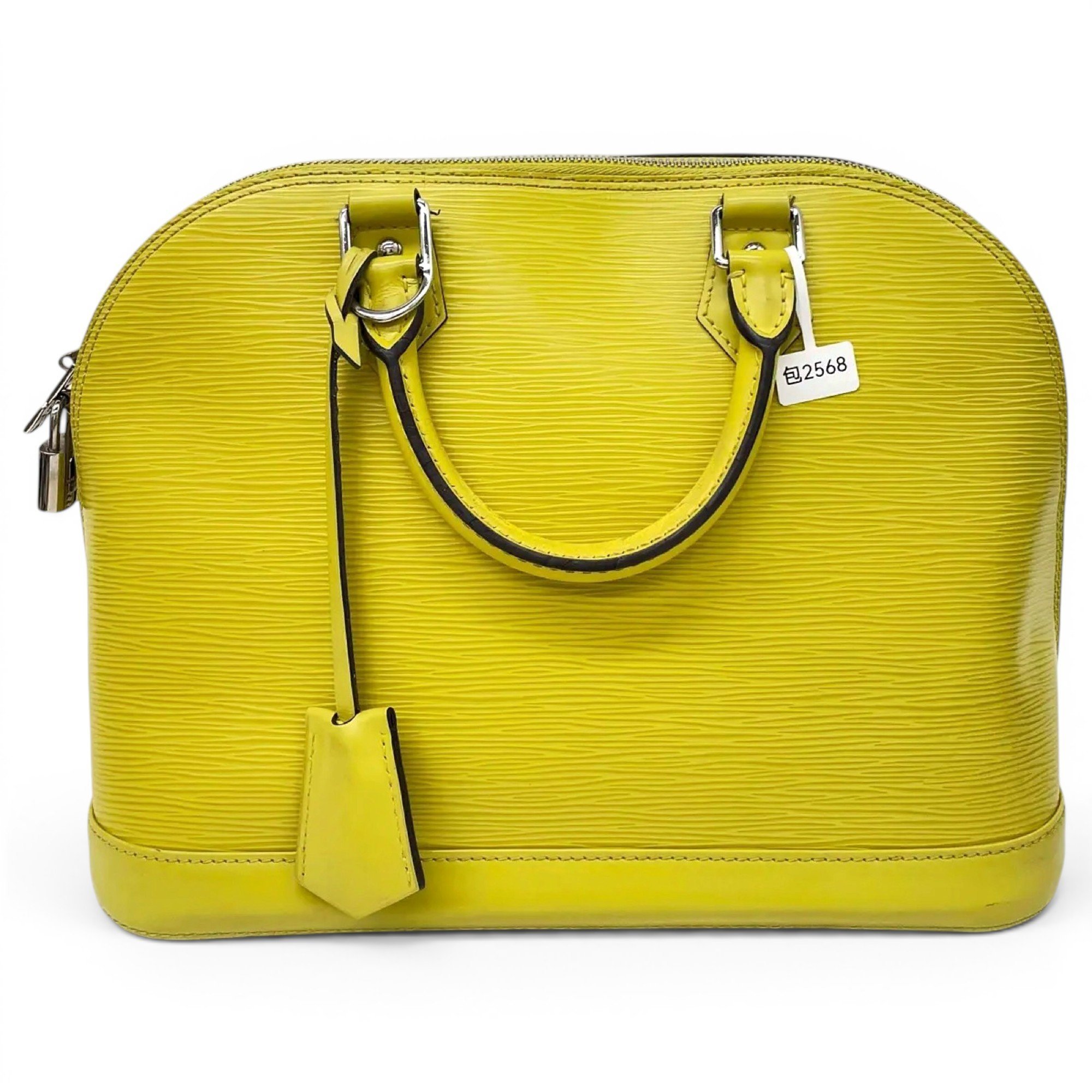 Alma leather handbag
