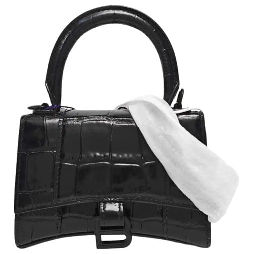 Balenciaga Hourglass leather handbag