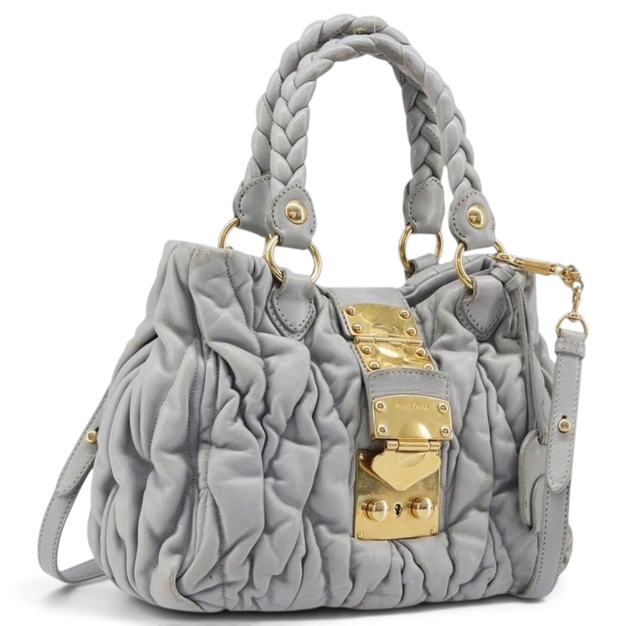 Leather handbag