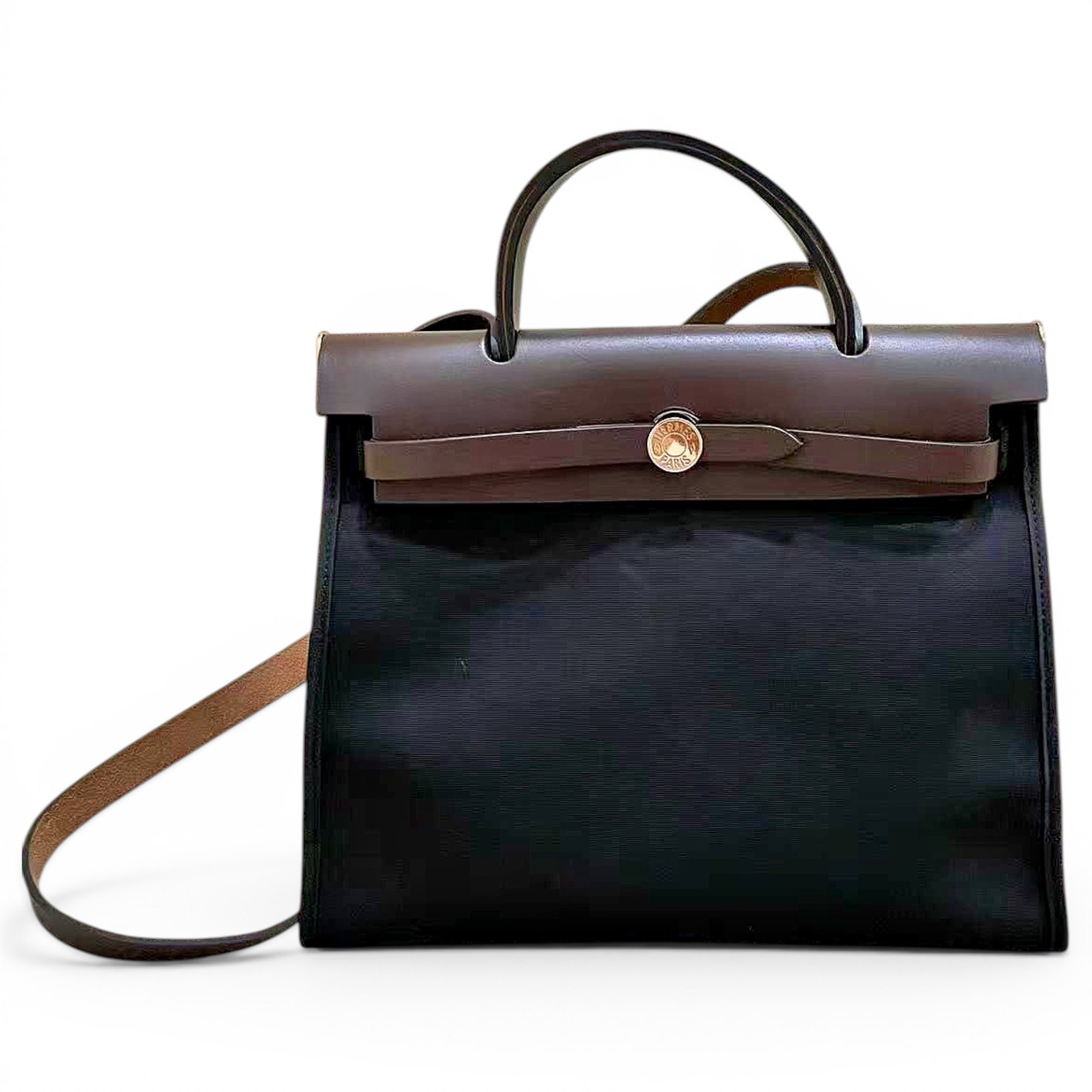Herbag leather handbag