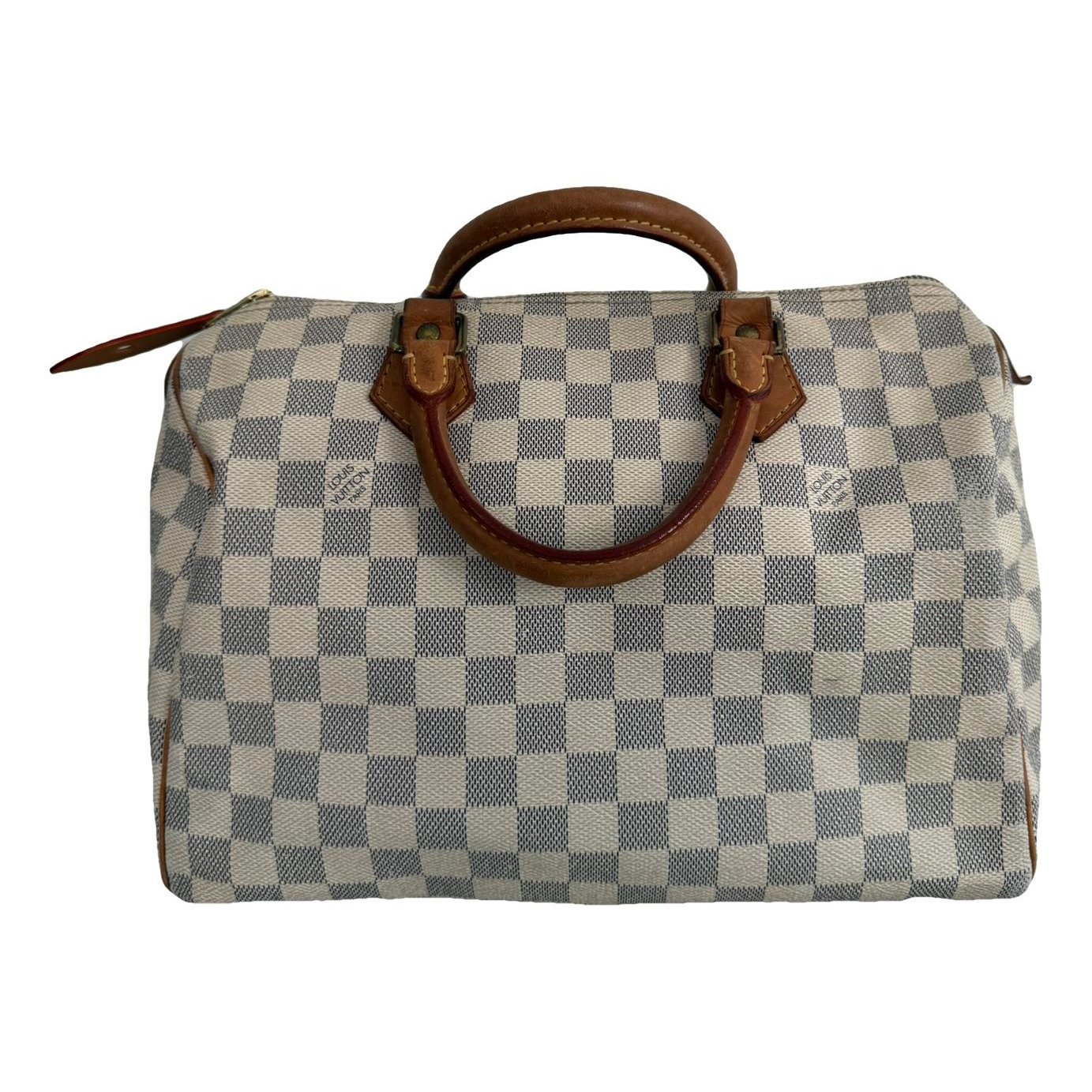 Speedy leather handbag