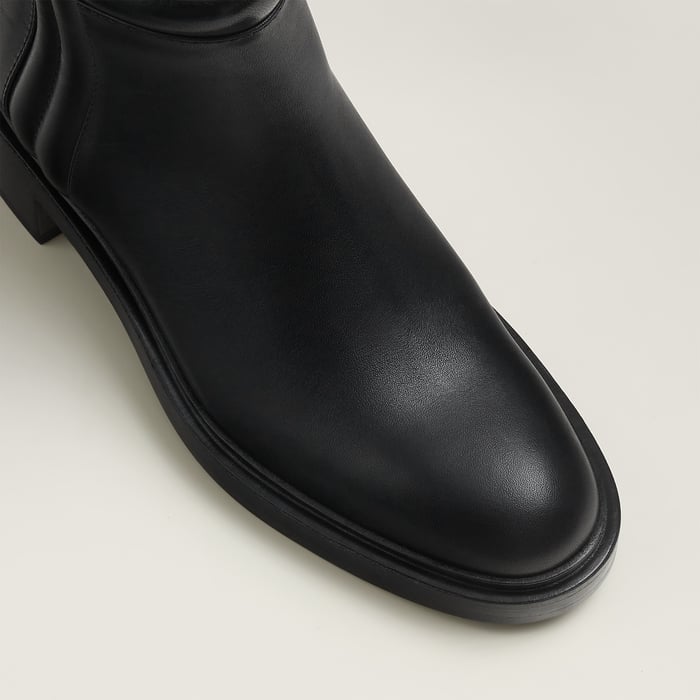 Noir Harper Ankle Boot