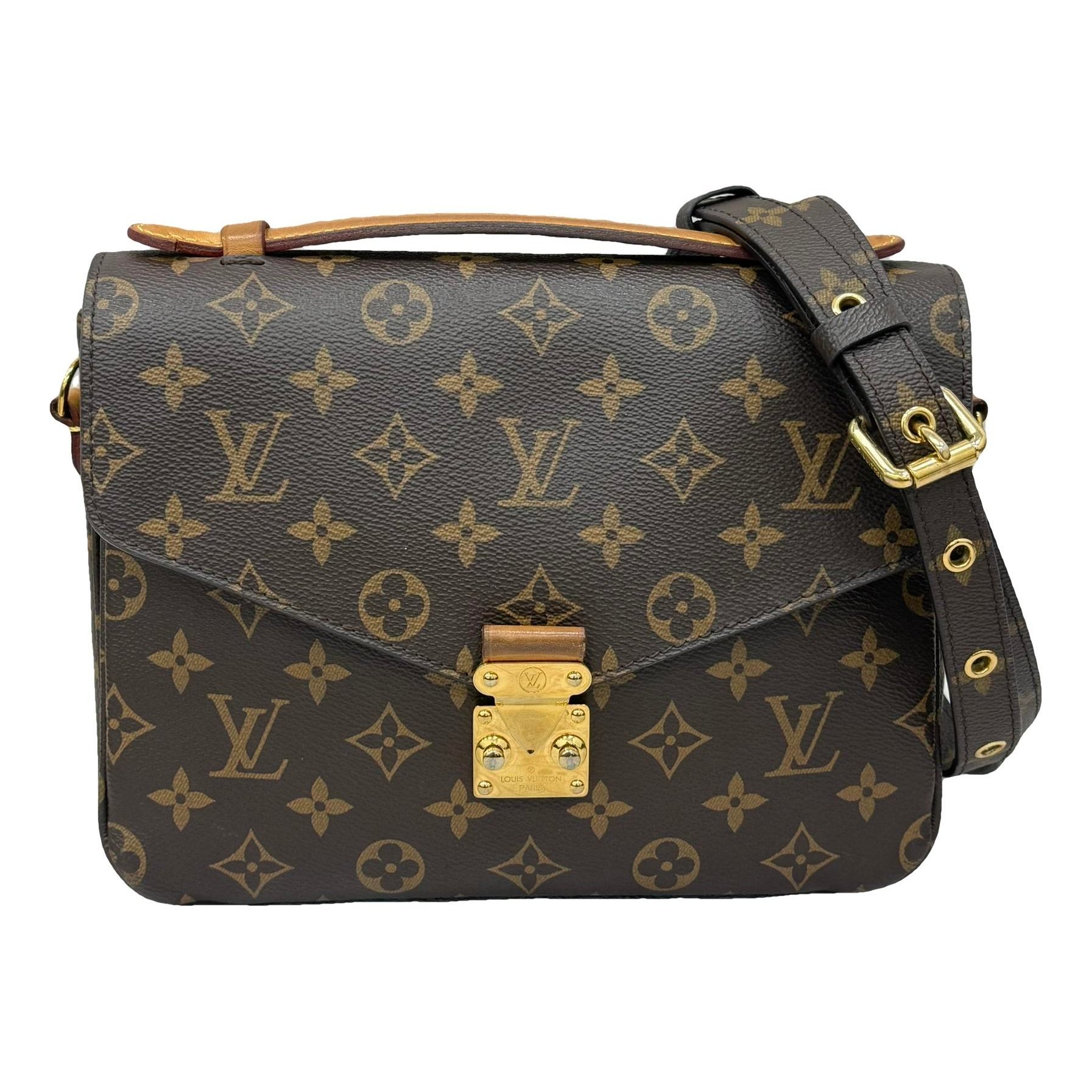 Metis leather handbag