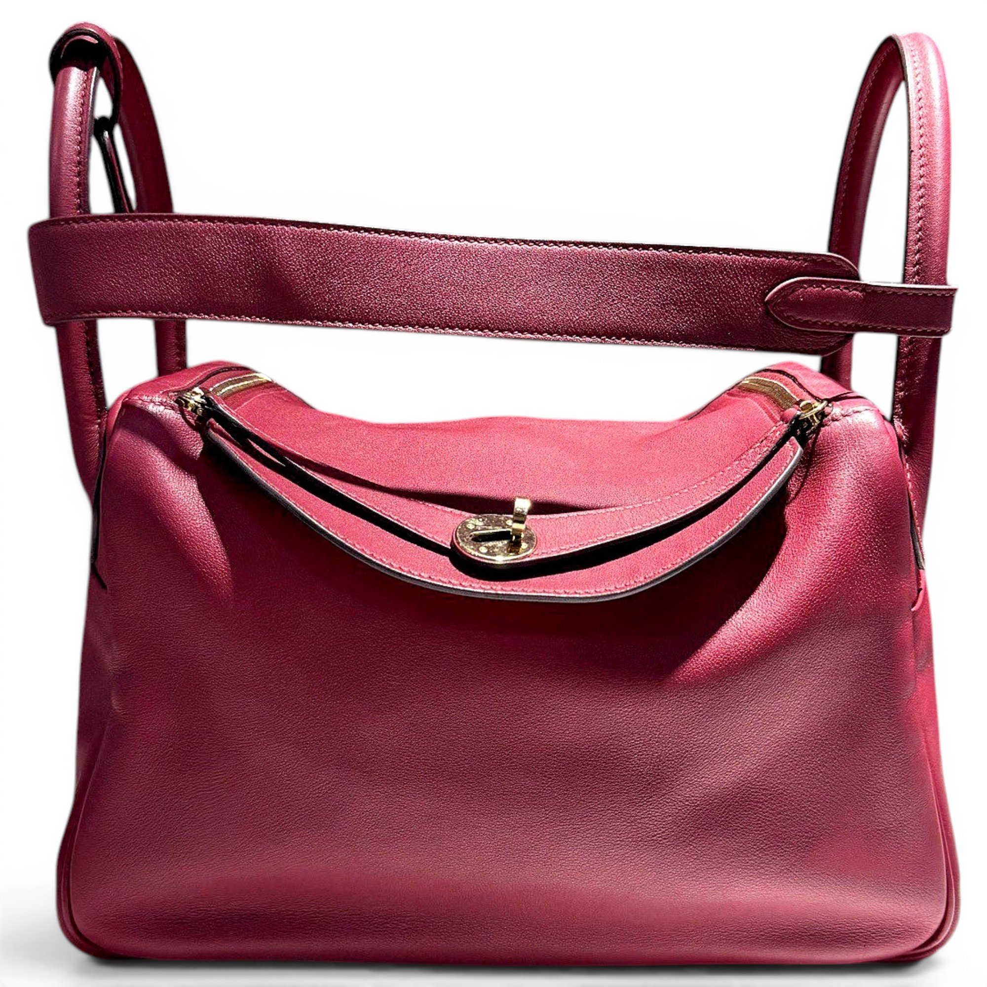 Lindy leather handbag