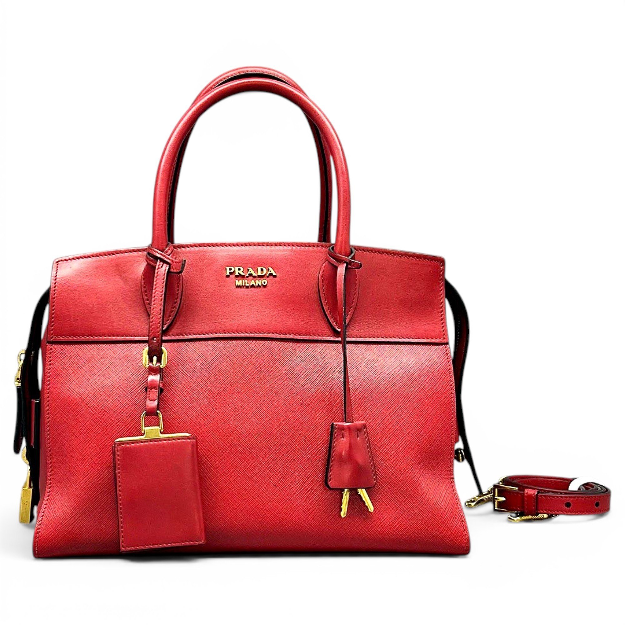 Galleria leather handbag