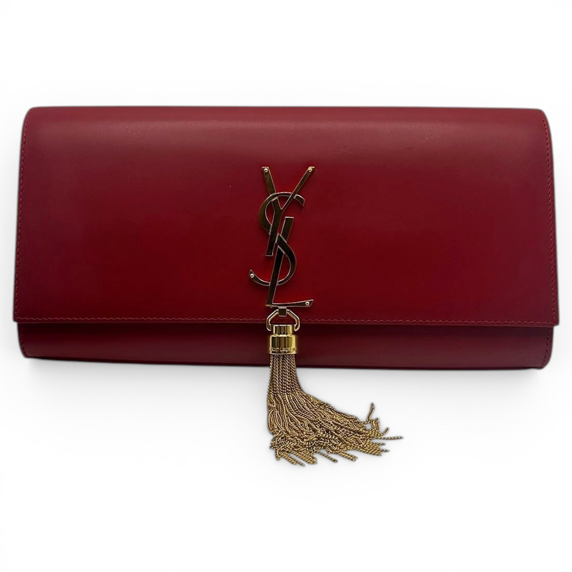 Kate monogramme leather clutch bag