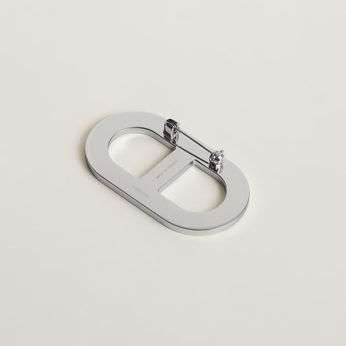 Biscuit Chaine d'Ancre Brooch