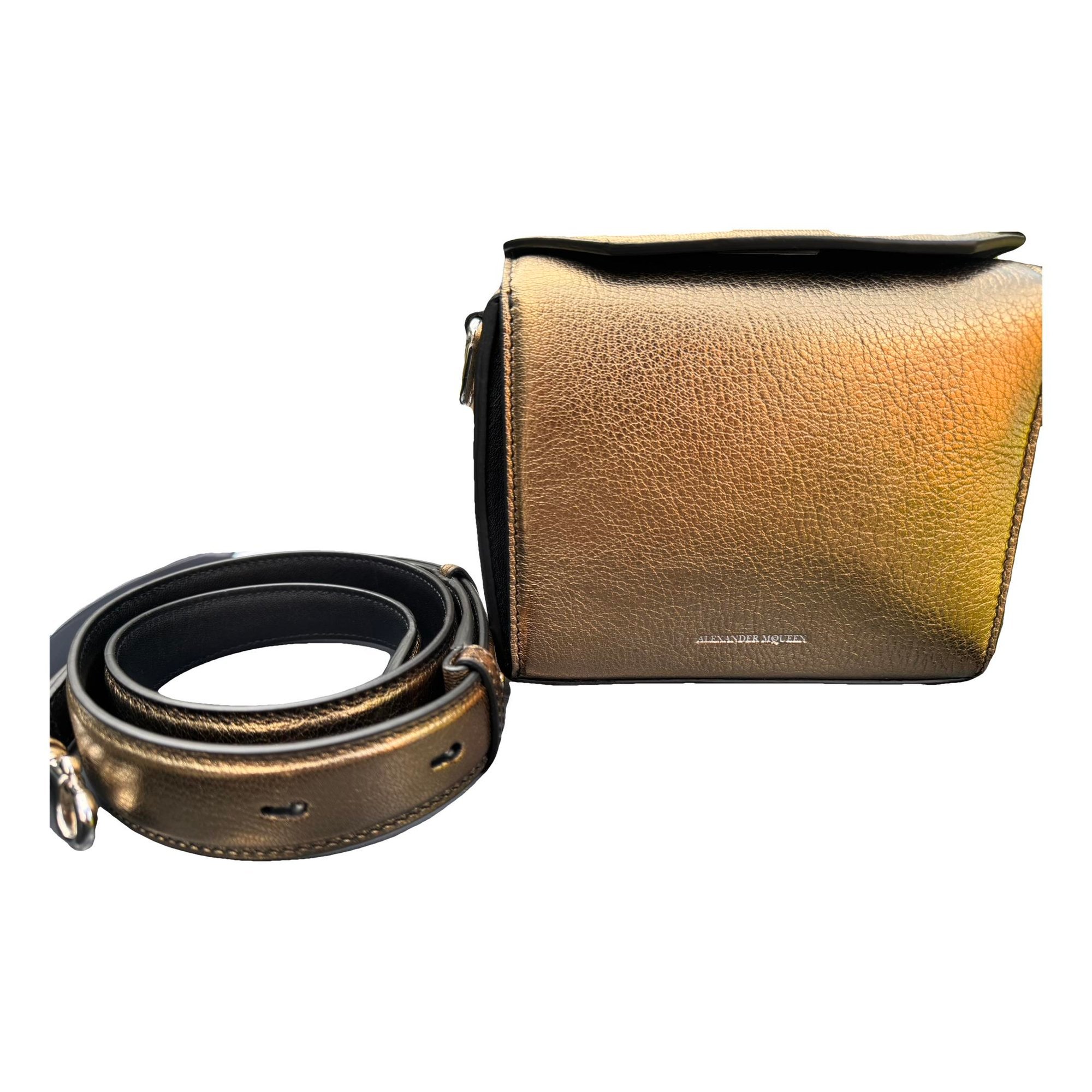 Alexander McQueen Box 16 leather crossbody bag