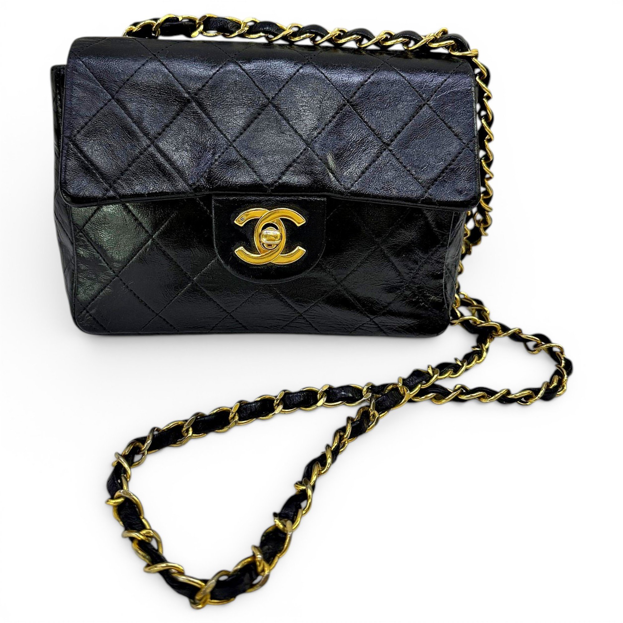 Leather handbag