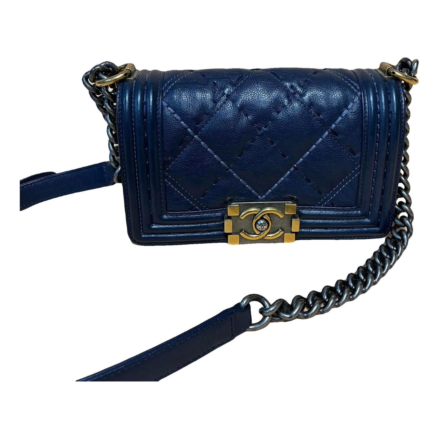 Boy leather handbag