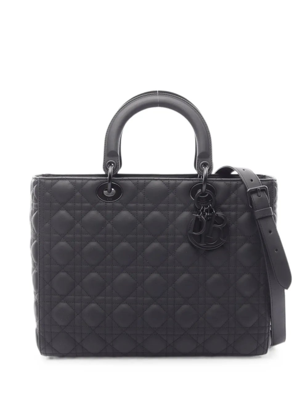 Dior 2010s Lady Dior Cannage tote bag